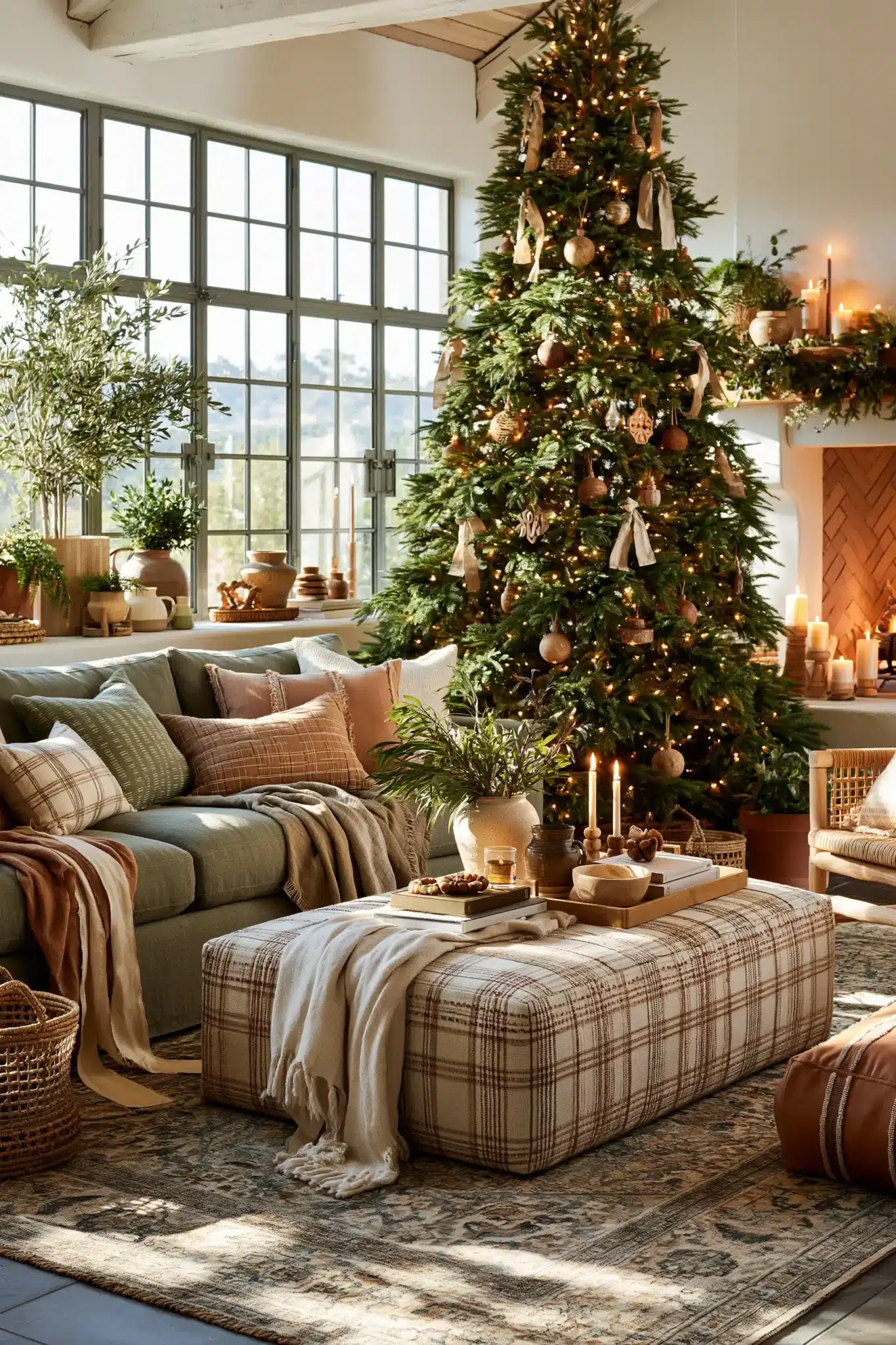 modern christmas decor