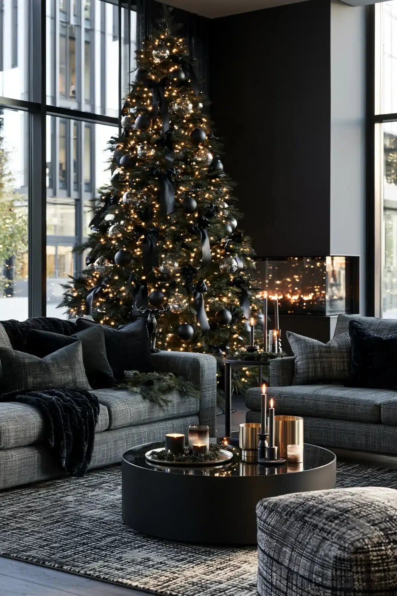 moody christmas decor