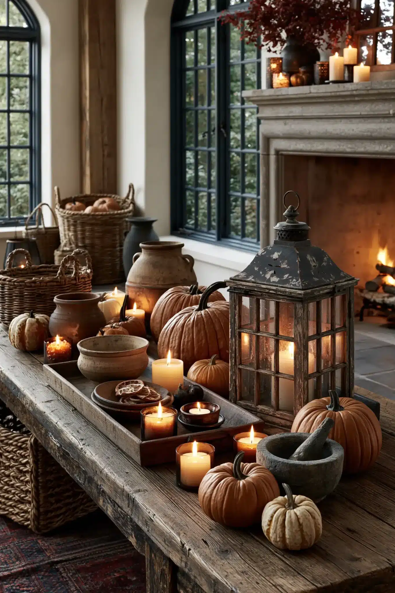 vintage halloween decor