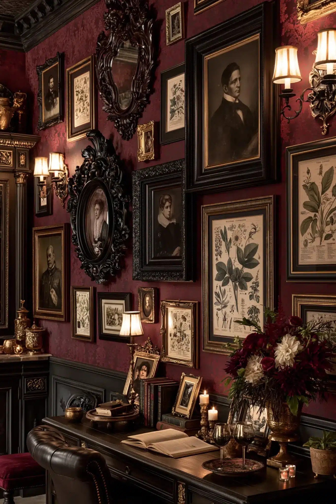 victorian gothic decor