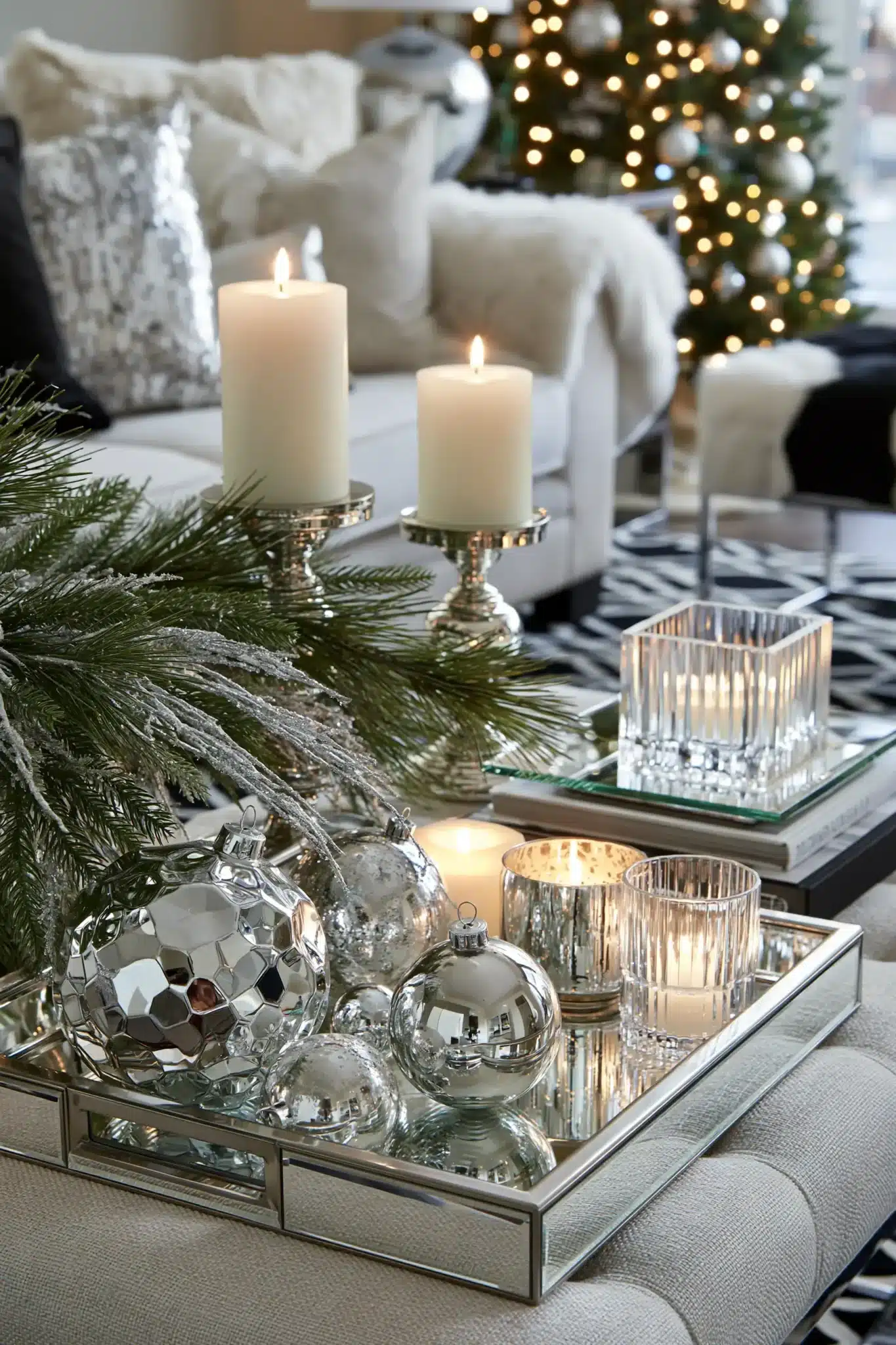 modern christmas decor
