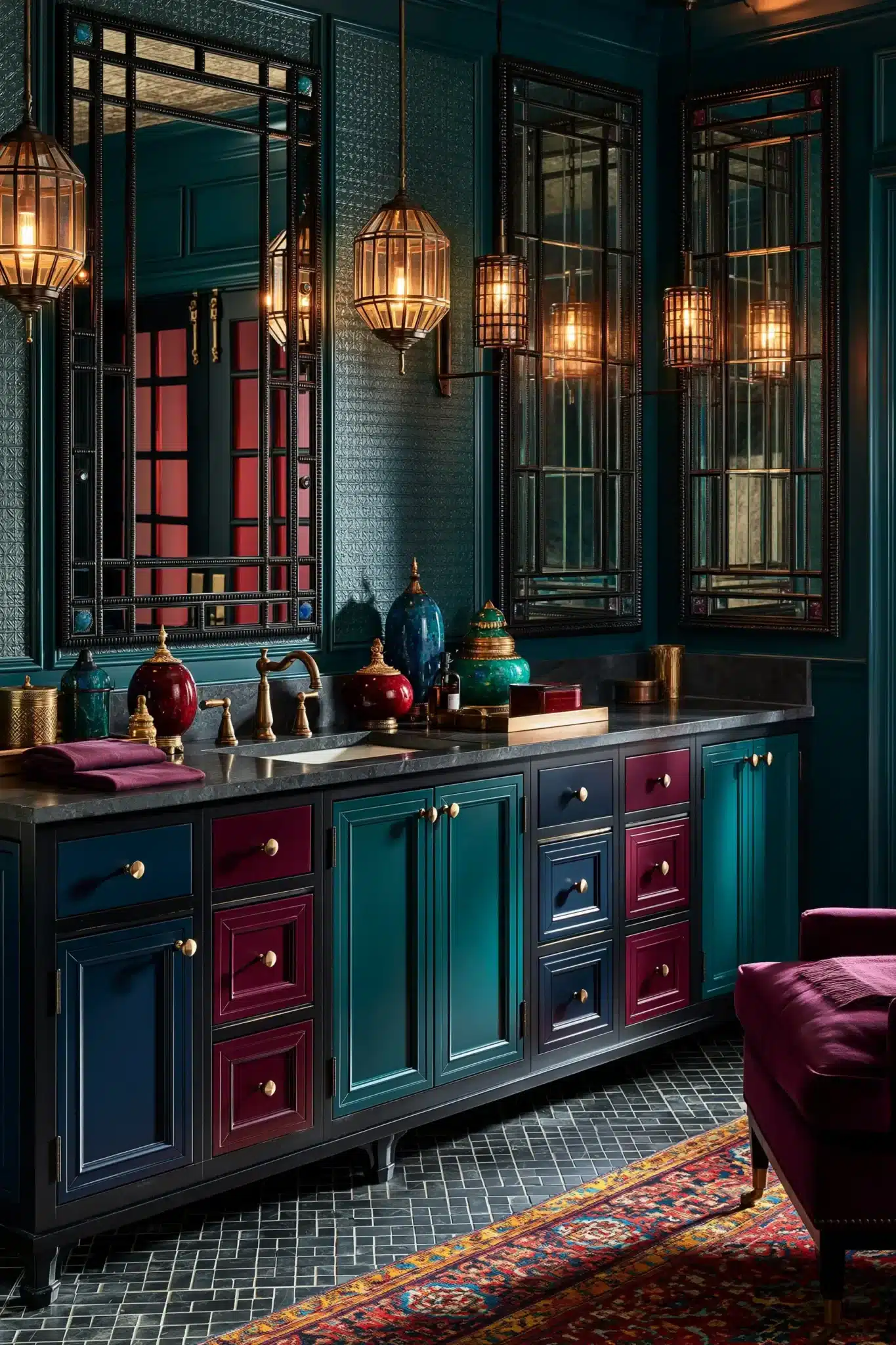 gothic bathroom