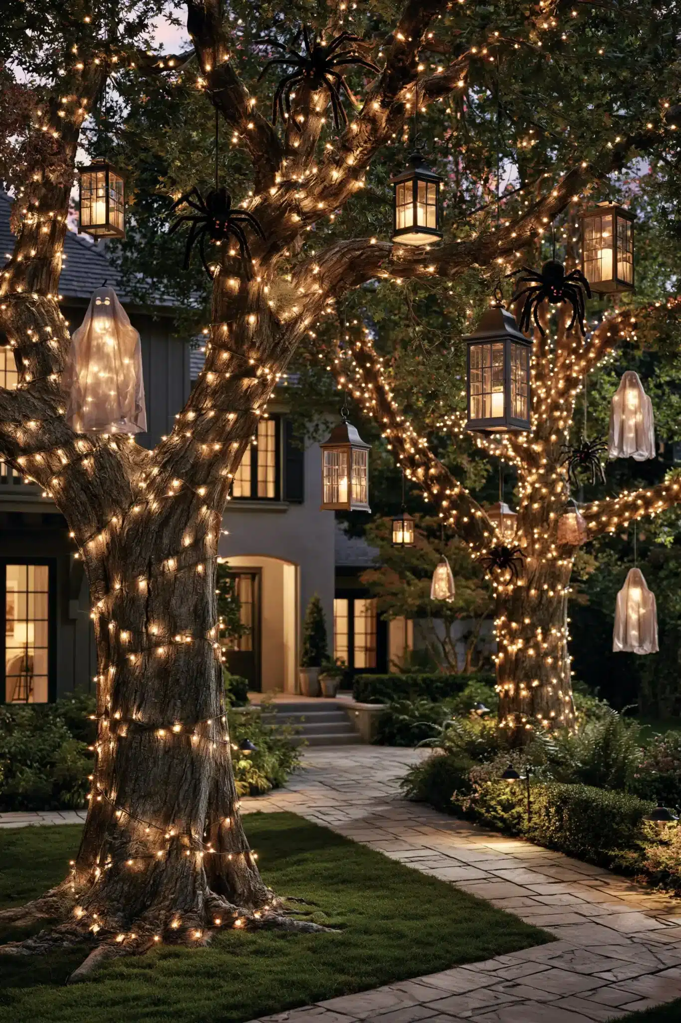 outdoor halloween decor
