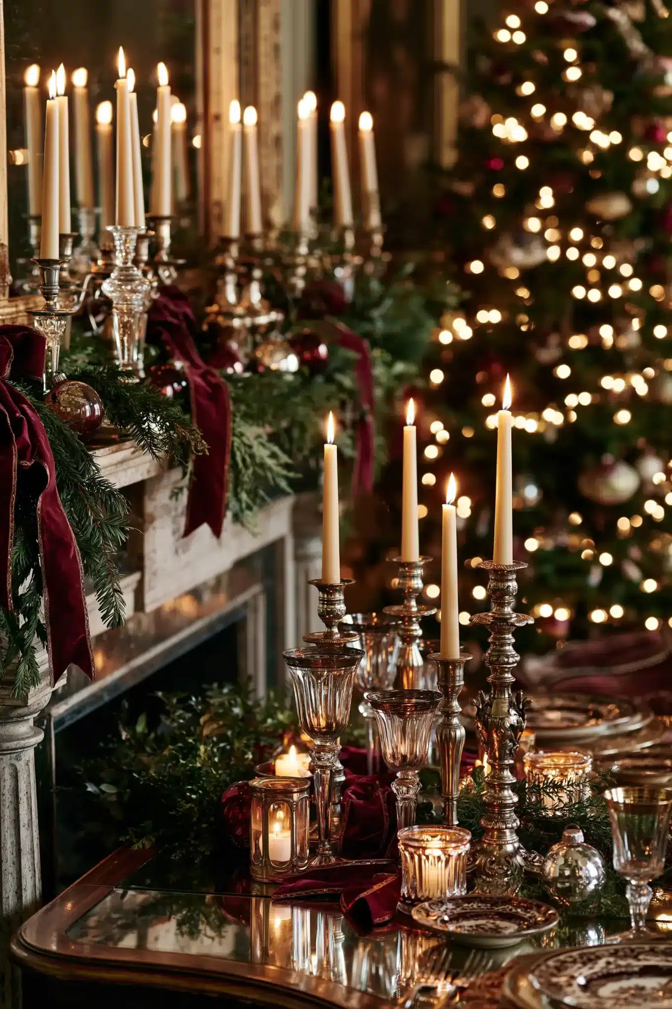 moody christmas decor