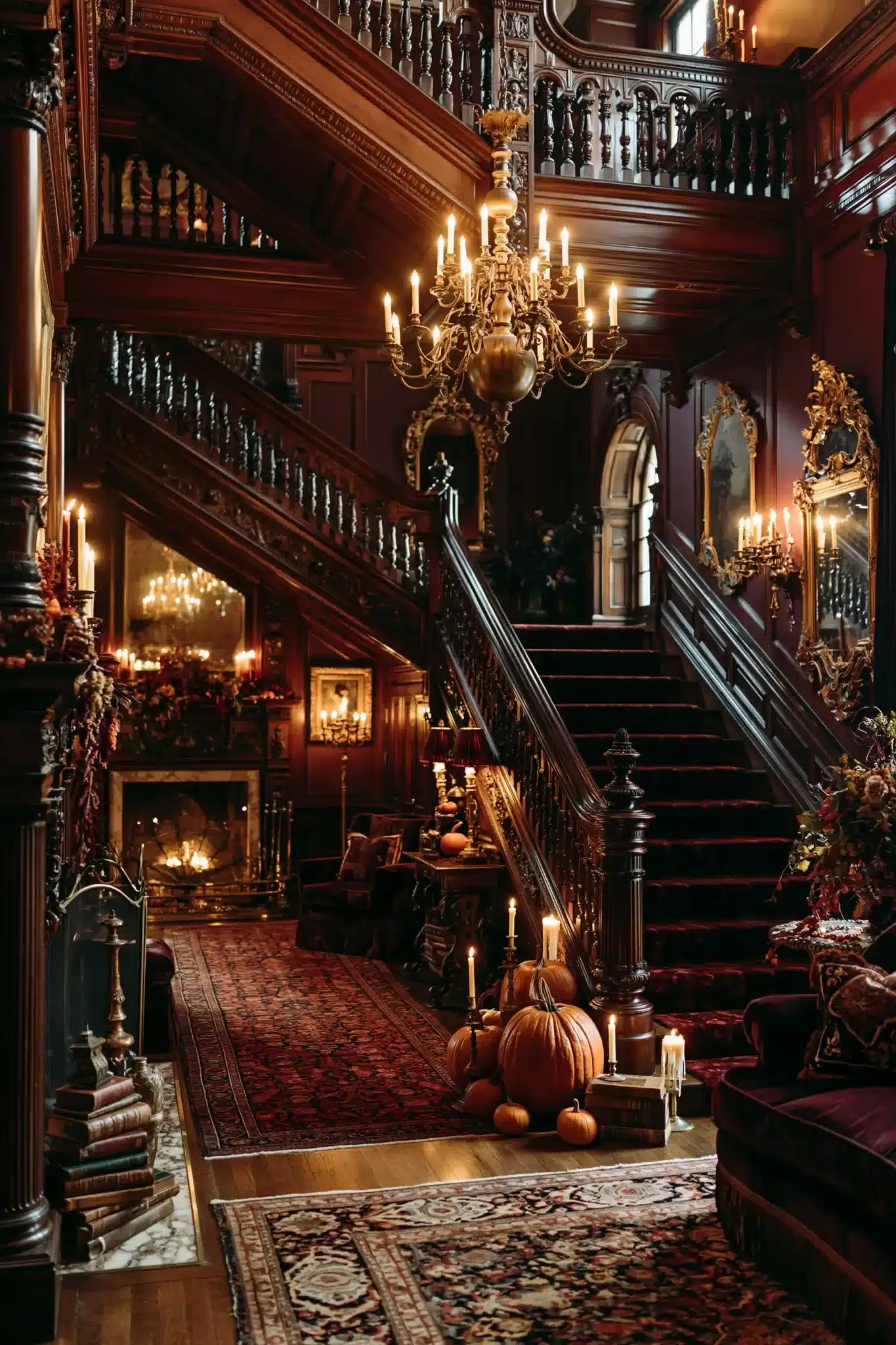 vintage halloween decor