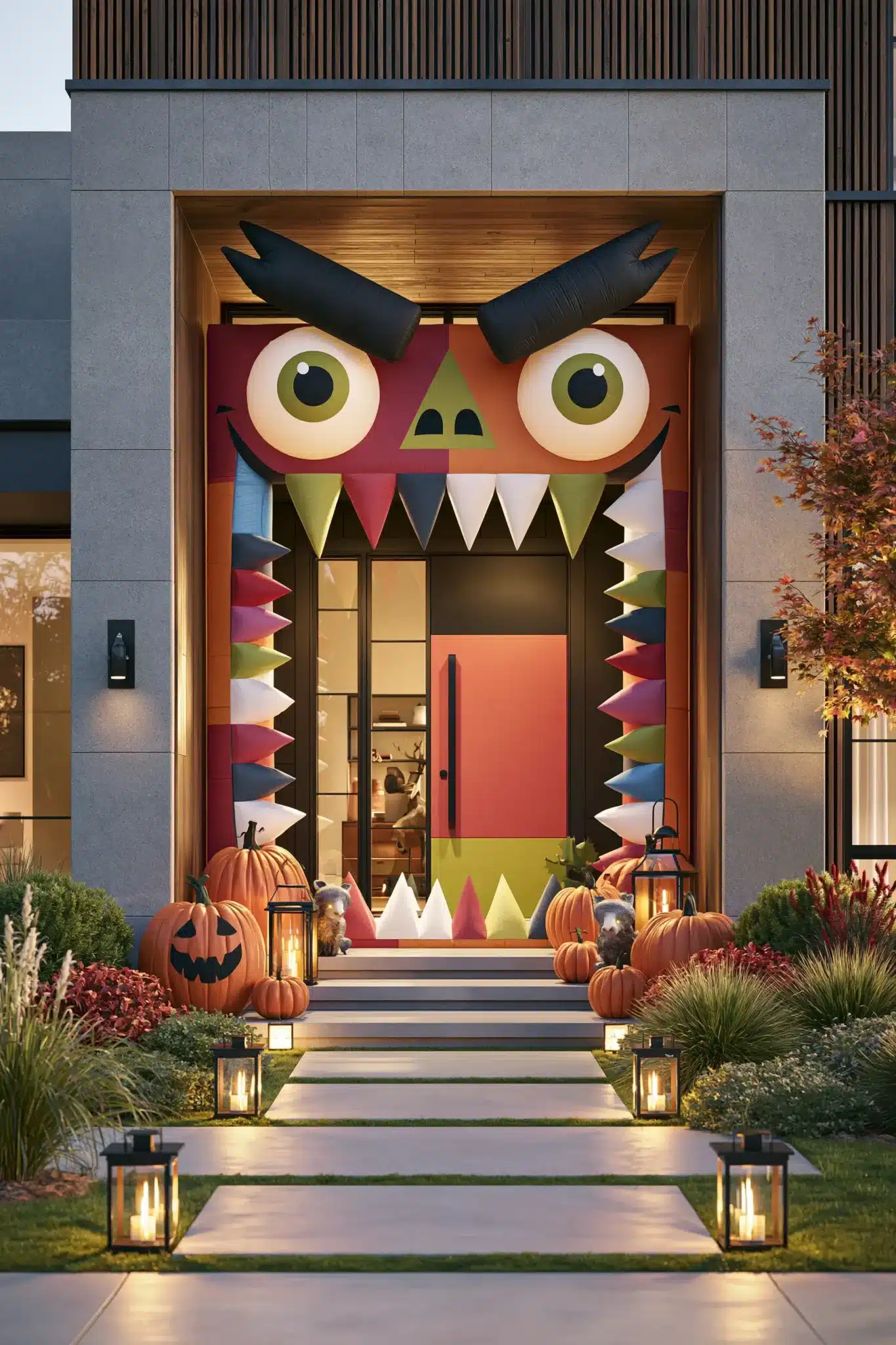 outdoor halloween decor