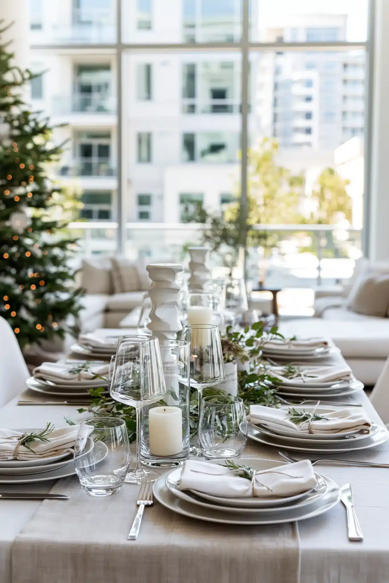 christmas table decor
