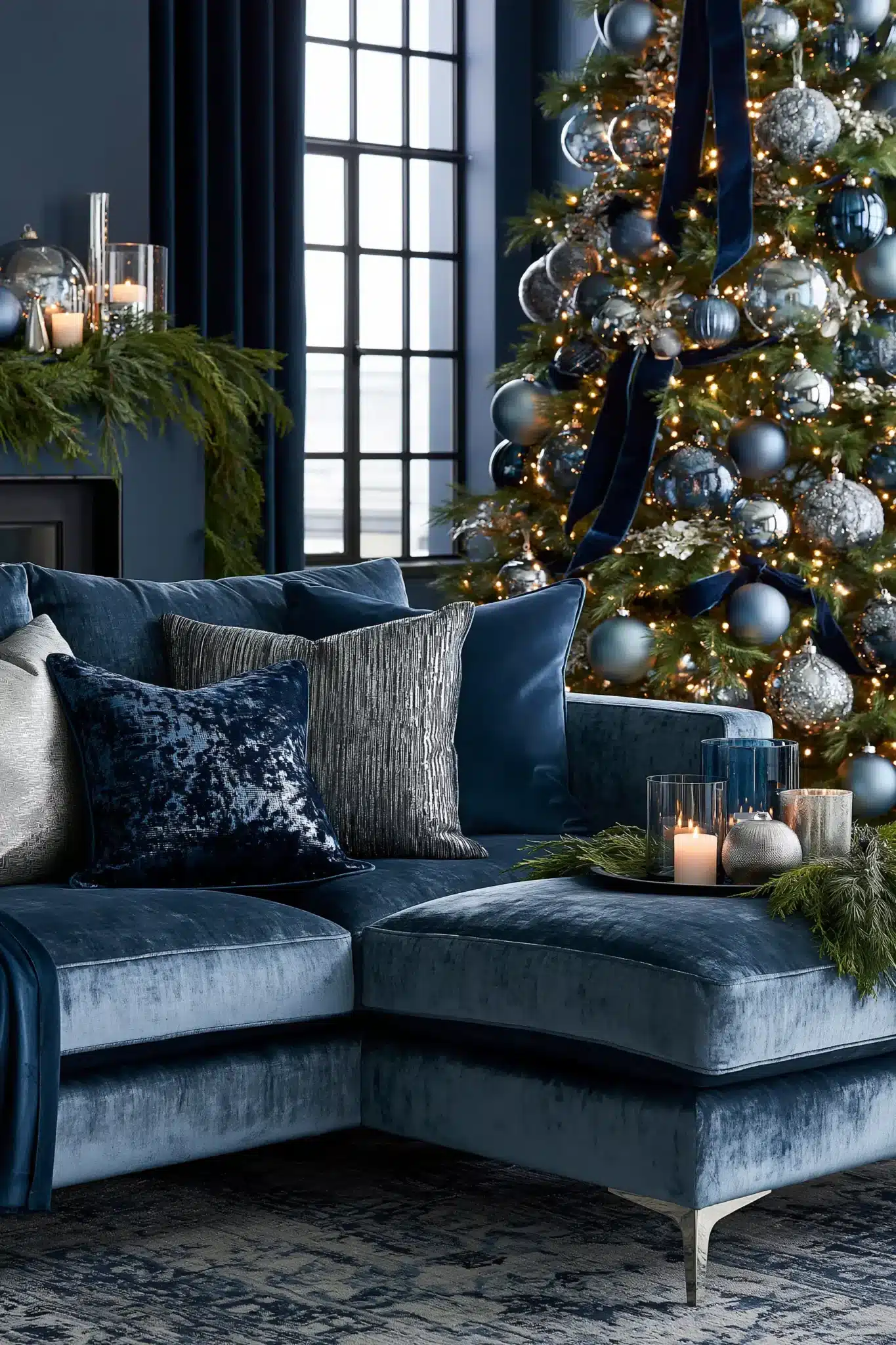 moody christmas decor