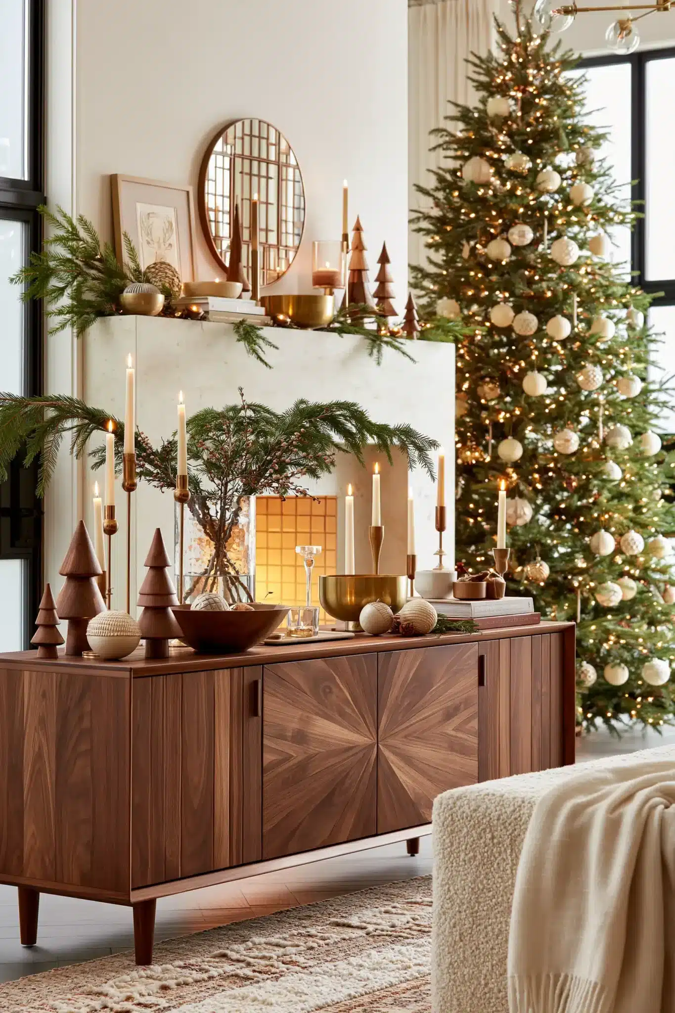 modern christmas decor