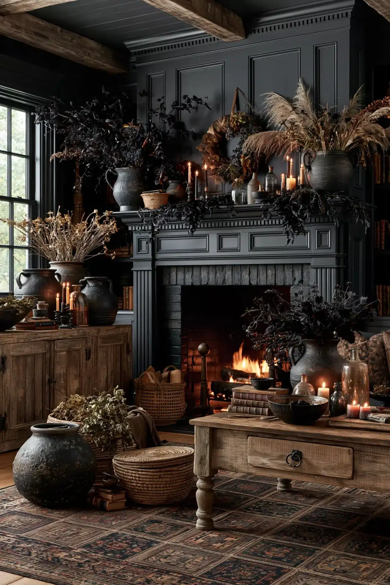 vintage halloween decor