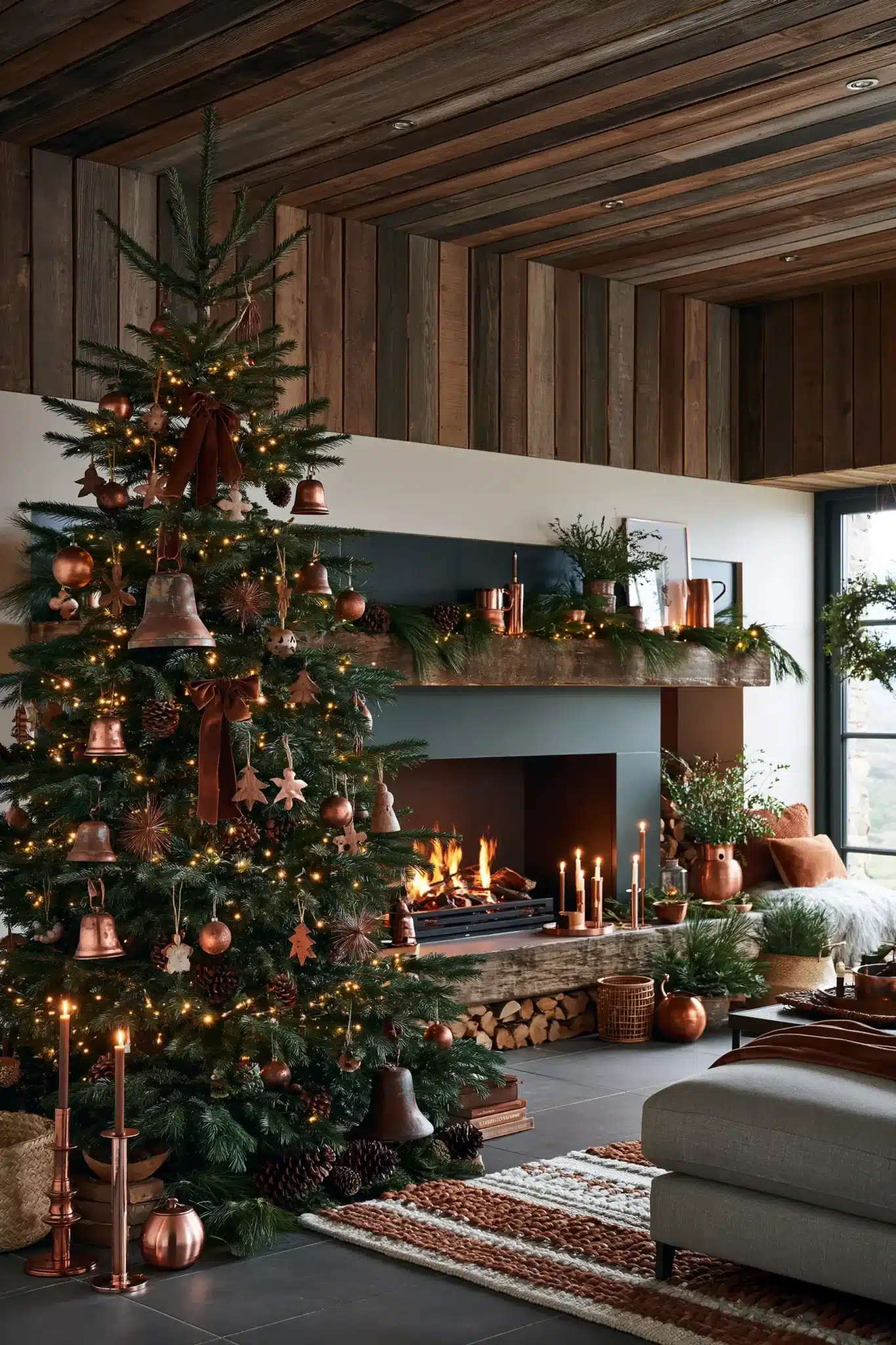 moody christmas decor