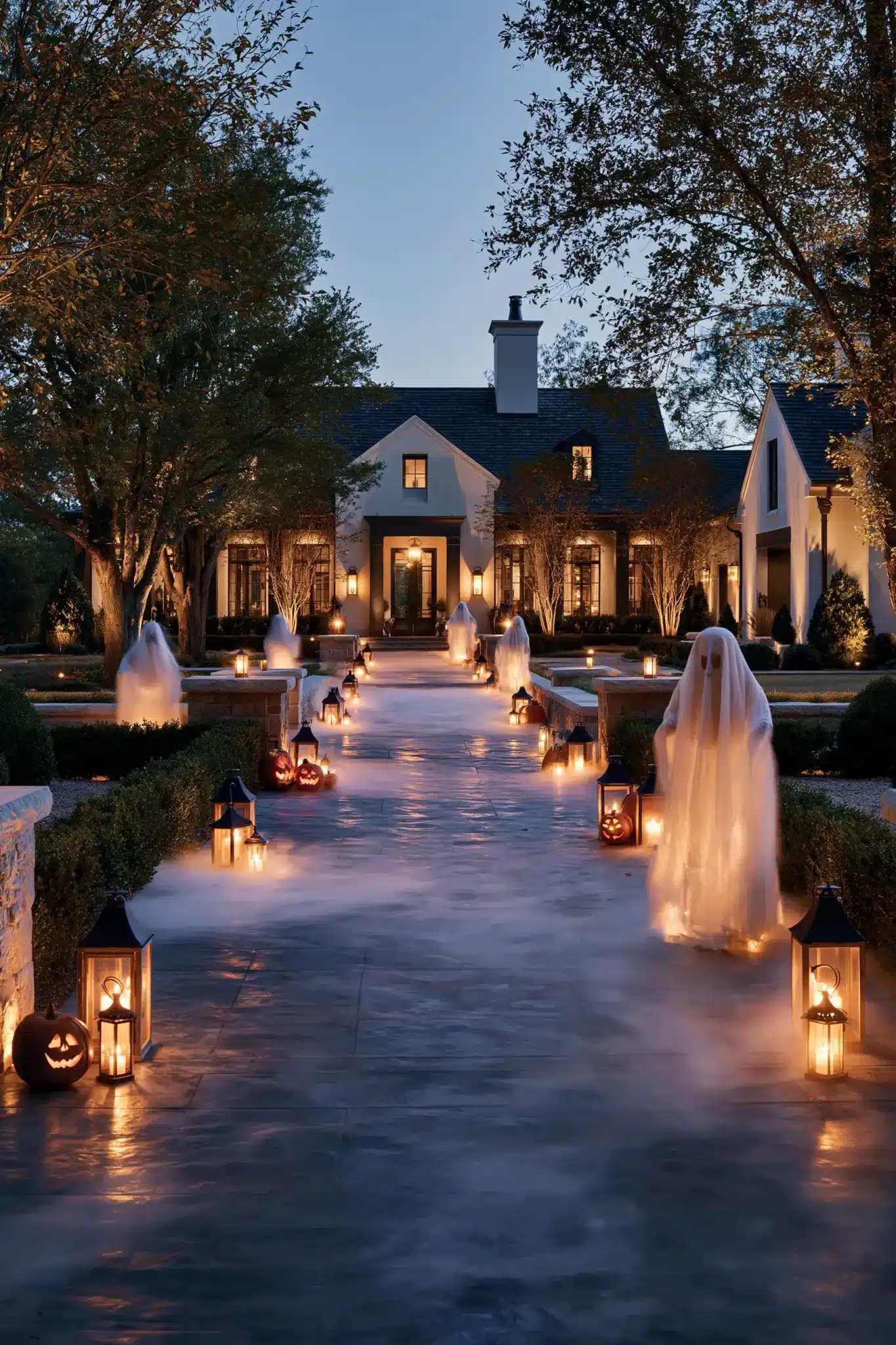 outdoor halloween decor