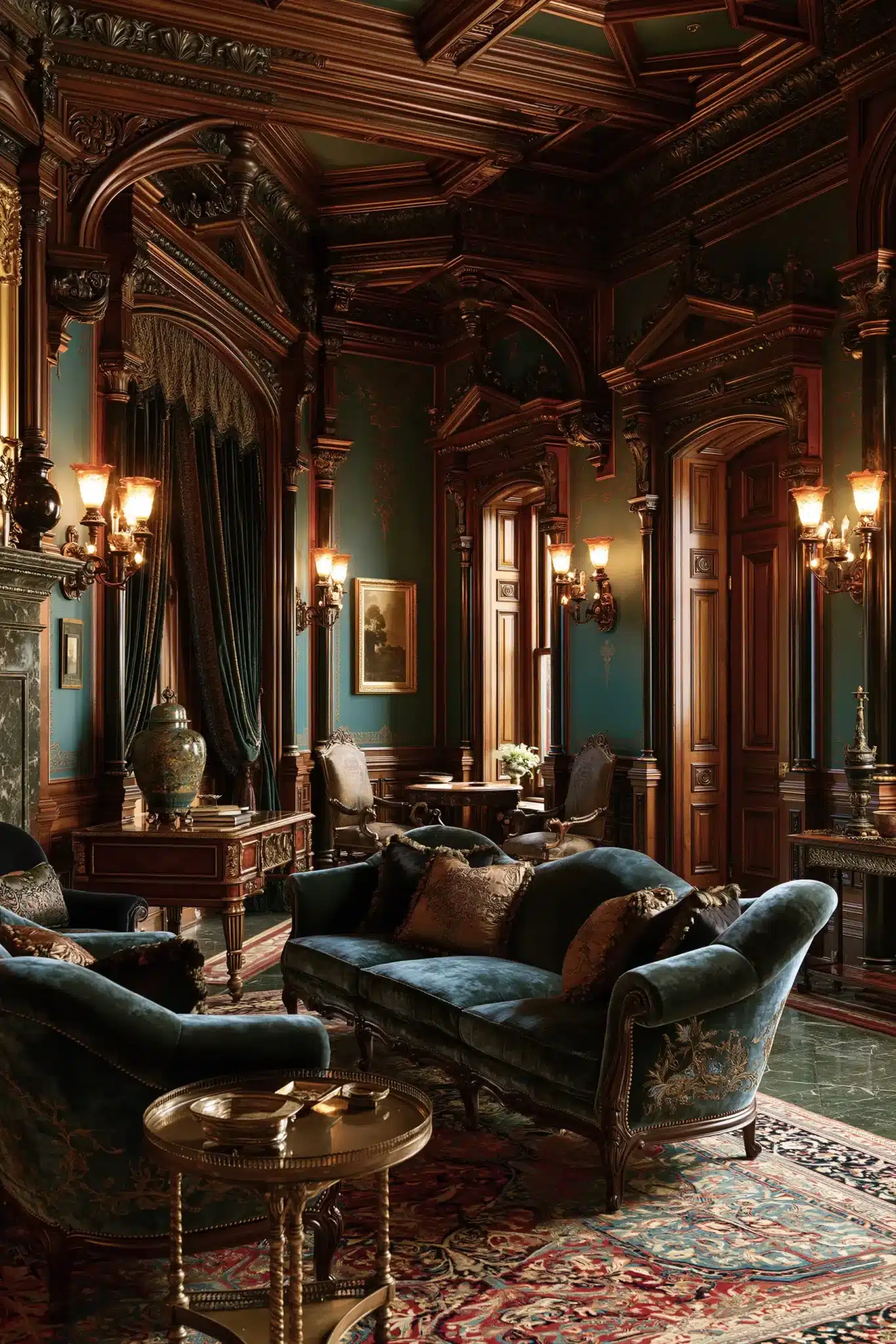 victorian gothic decor