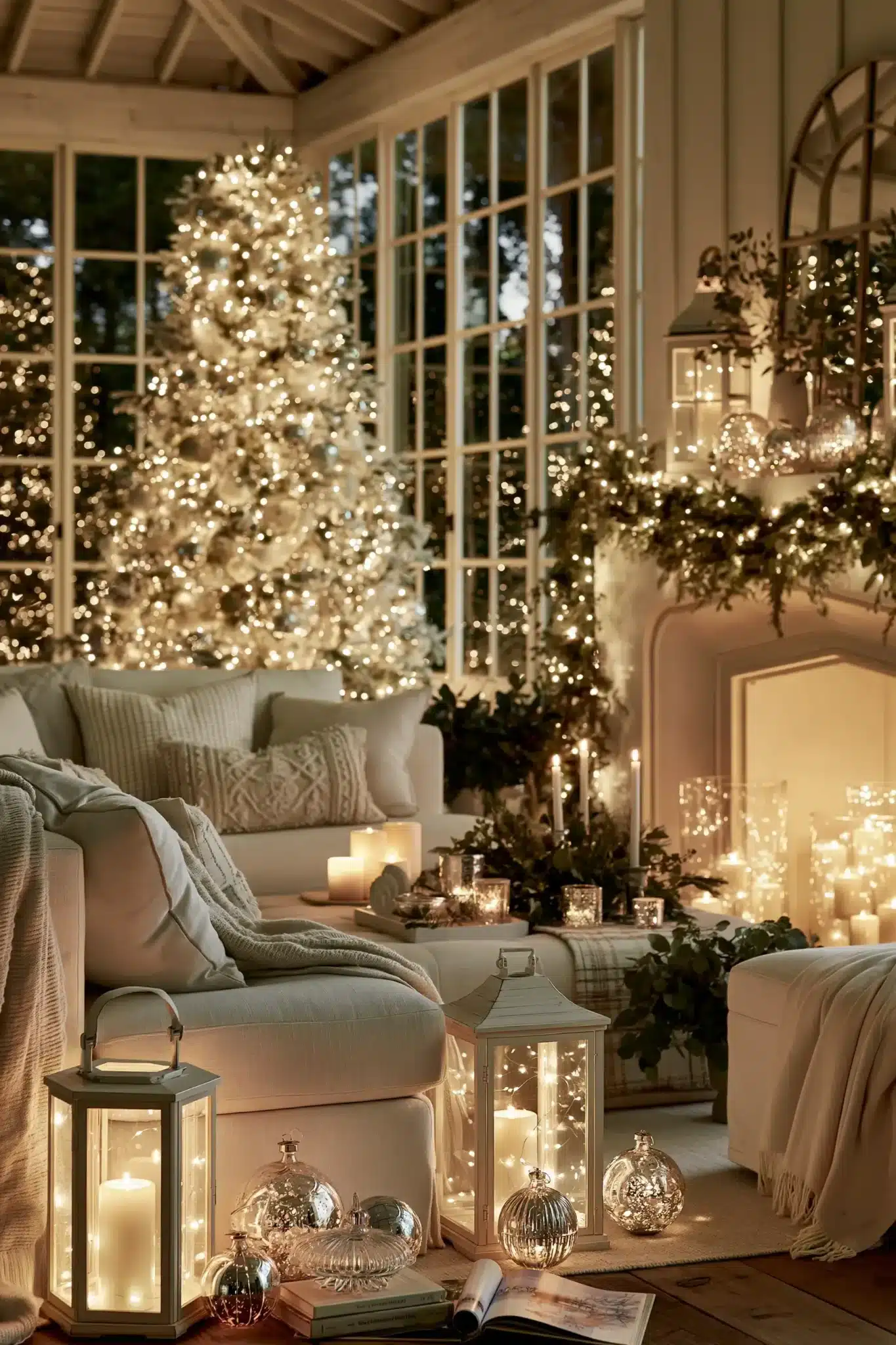 modern christmas decor