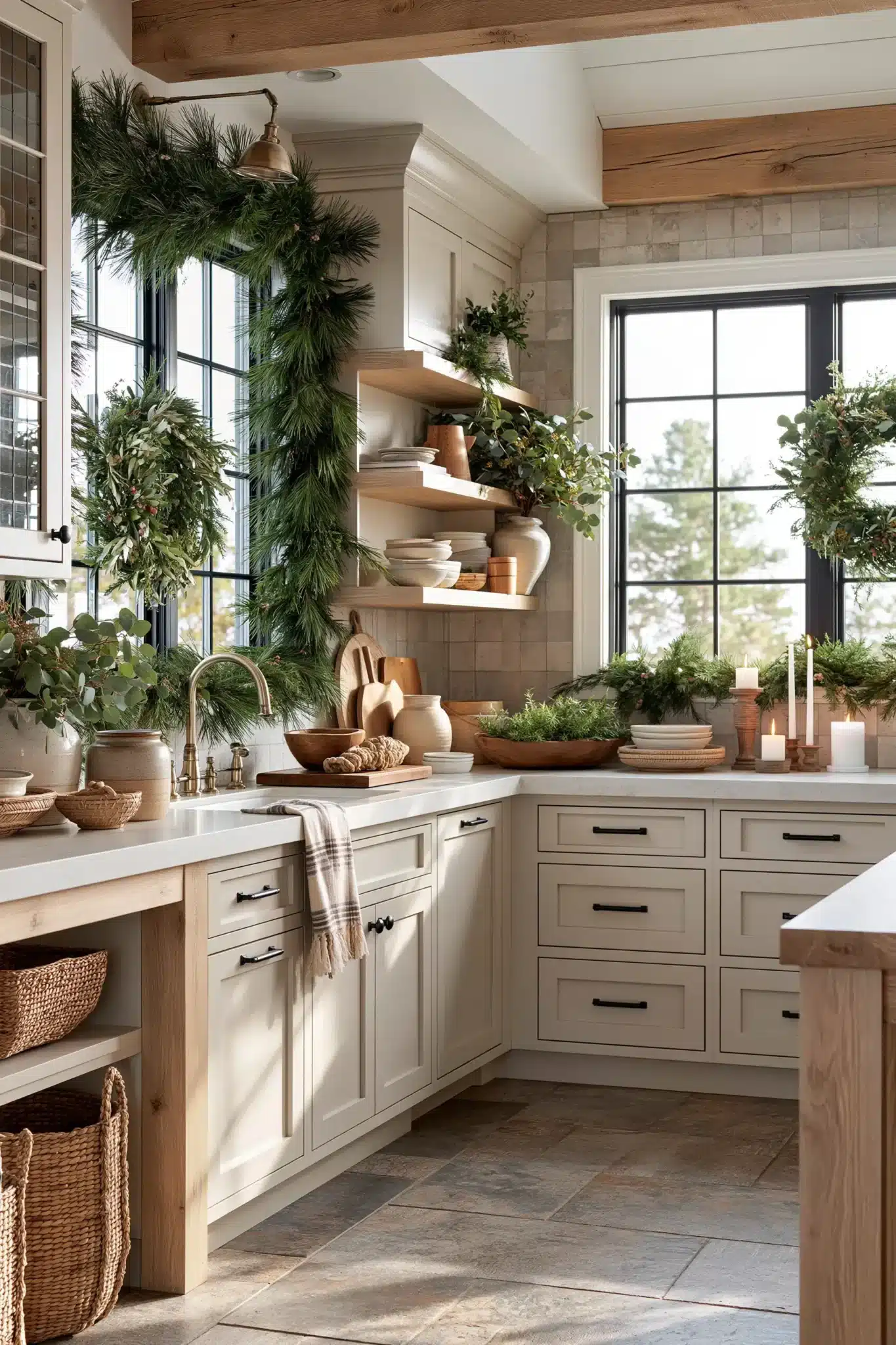christmas kitchen decor