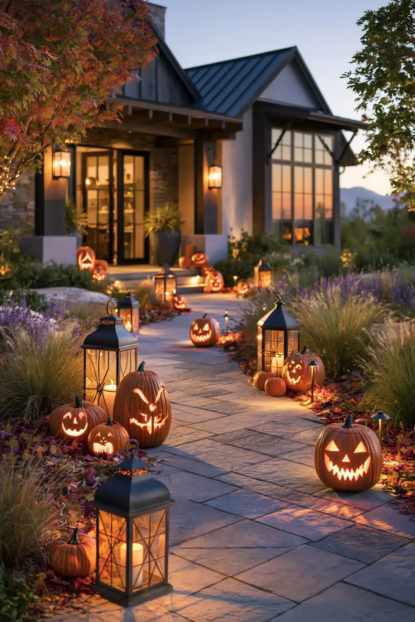 outdoor halloween decor
