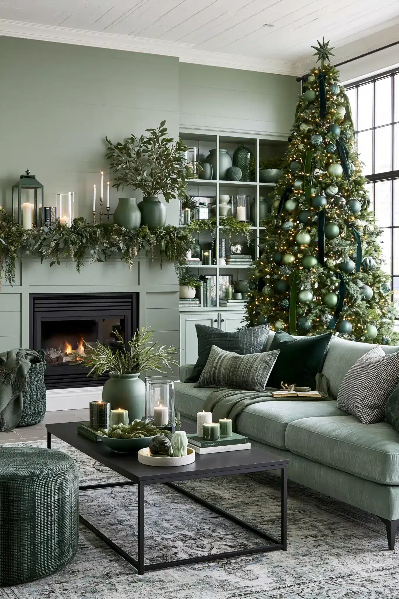 modern christmas decor