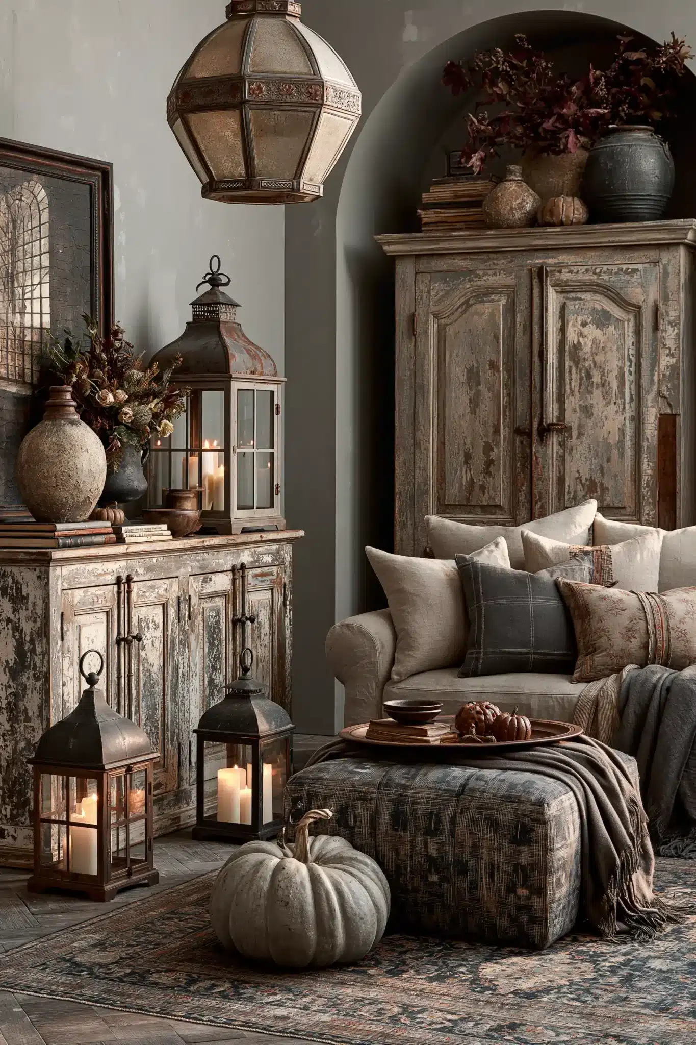 vintage halloween decor