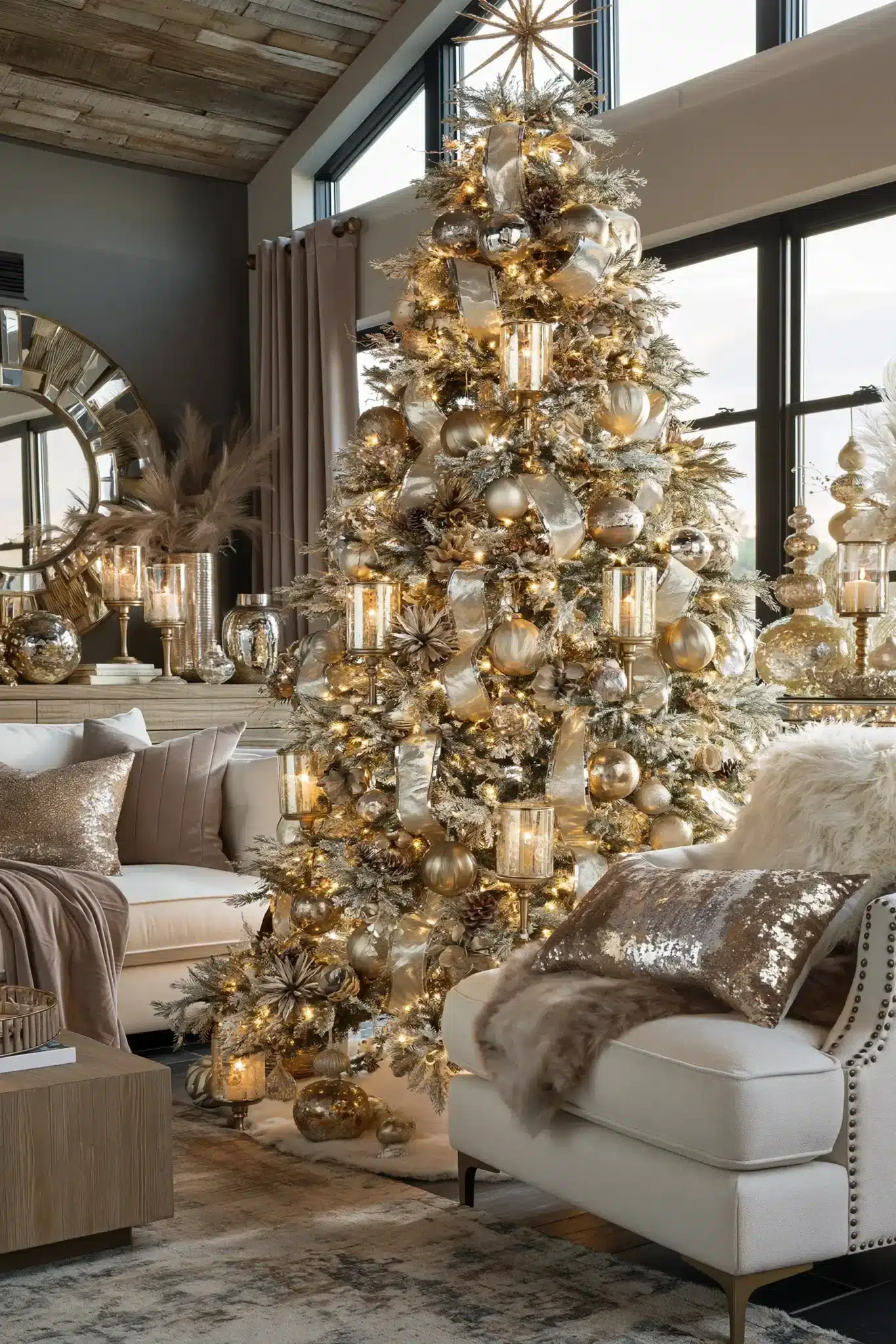 modern christmas decor