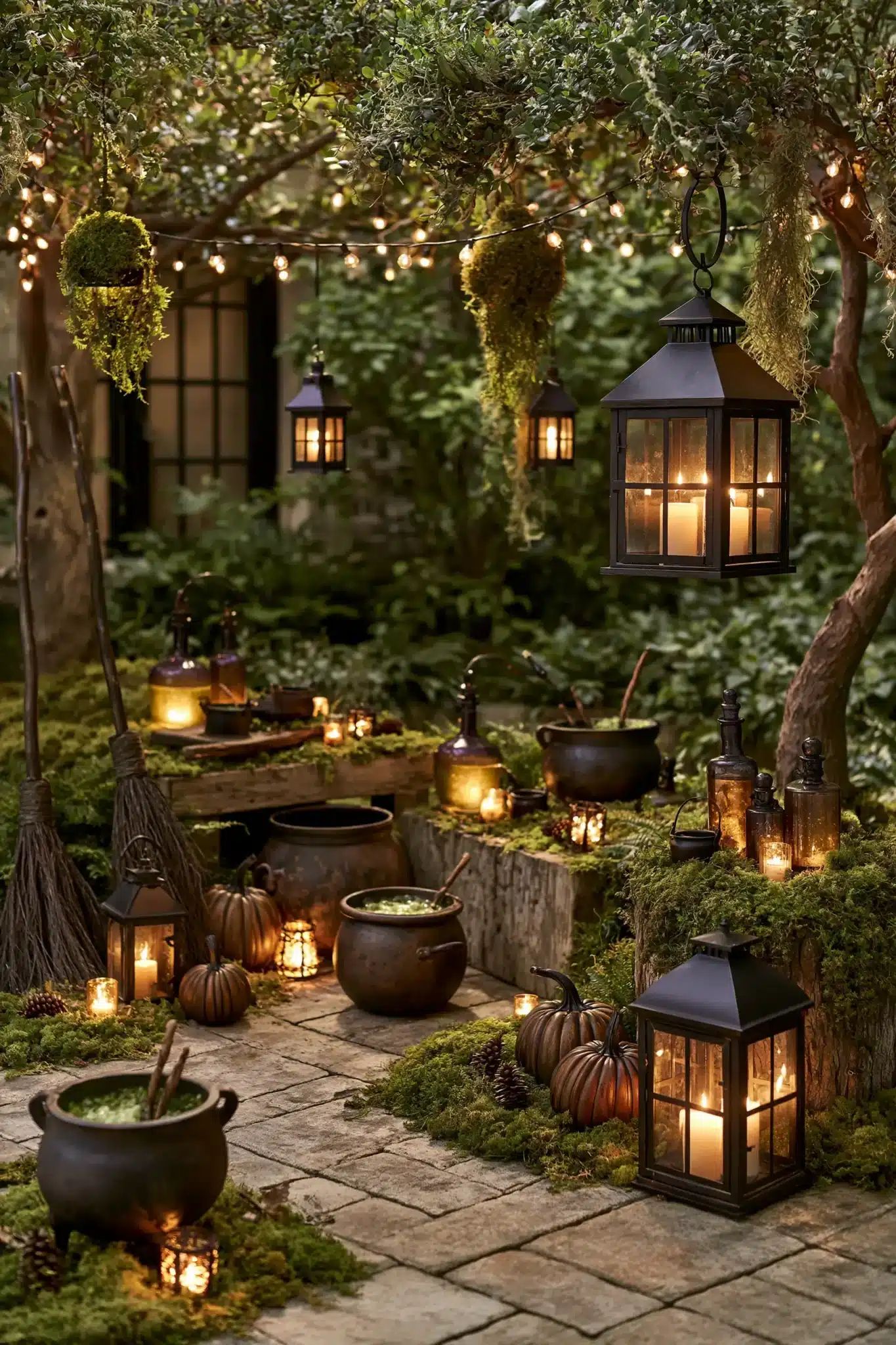 outdoor halloween decor