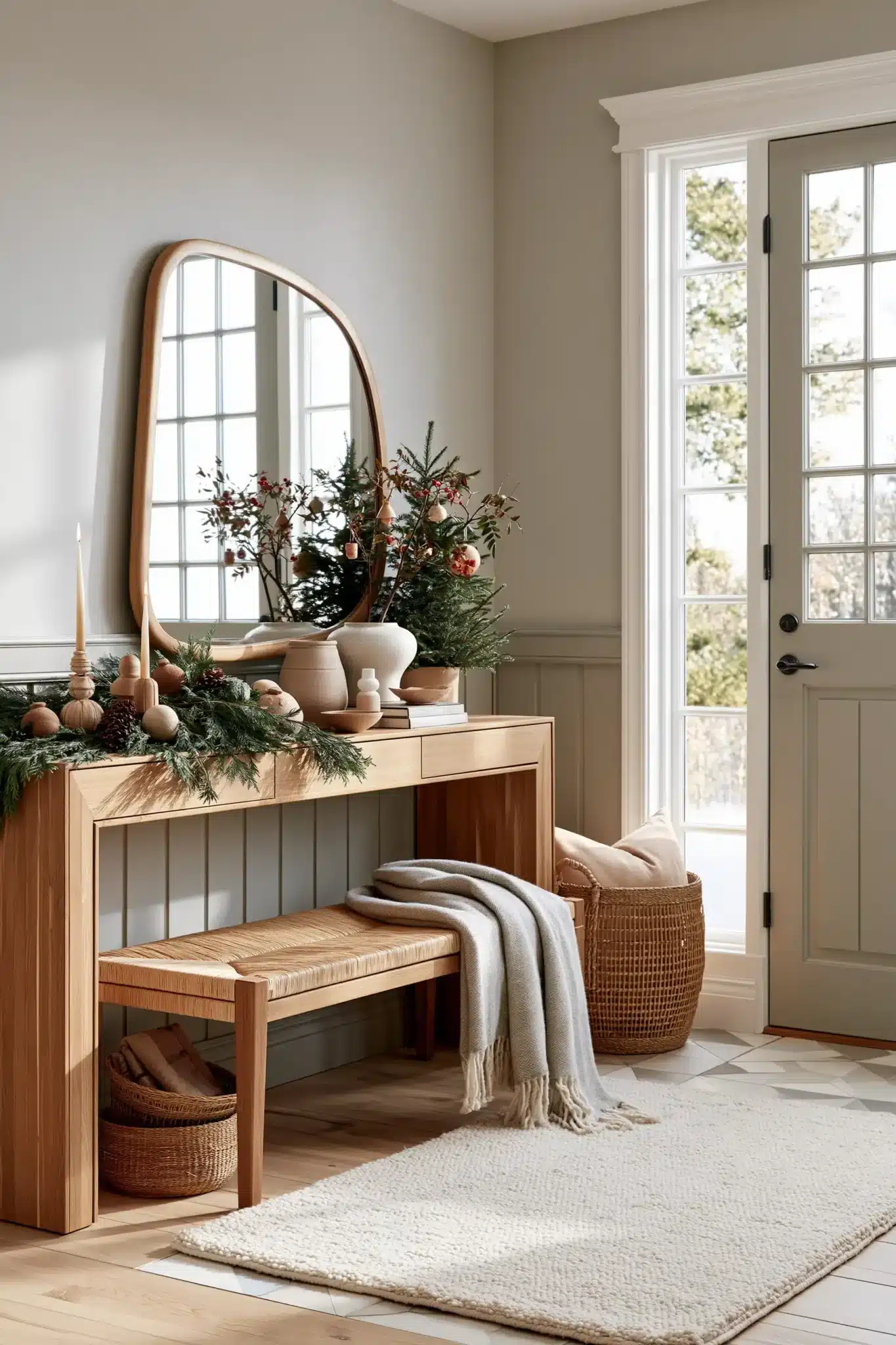 boho christmas decor
