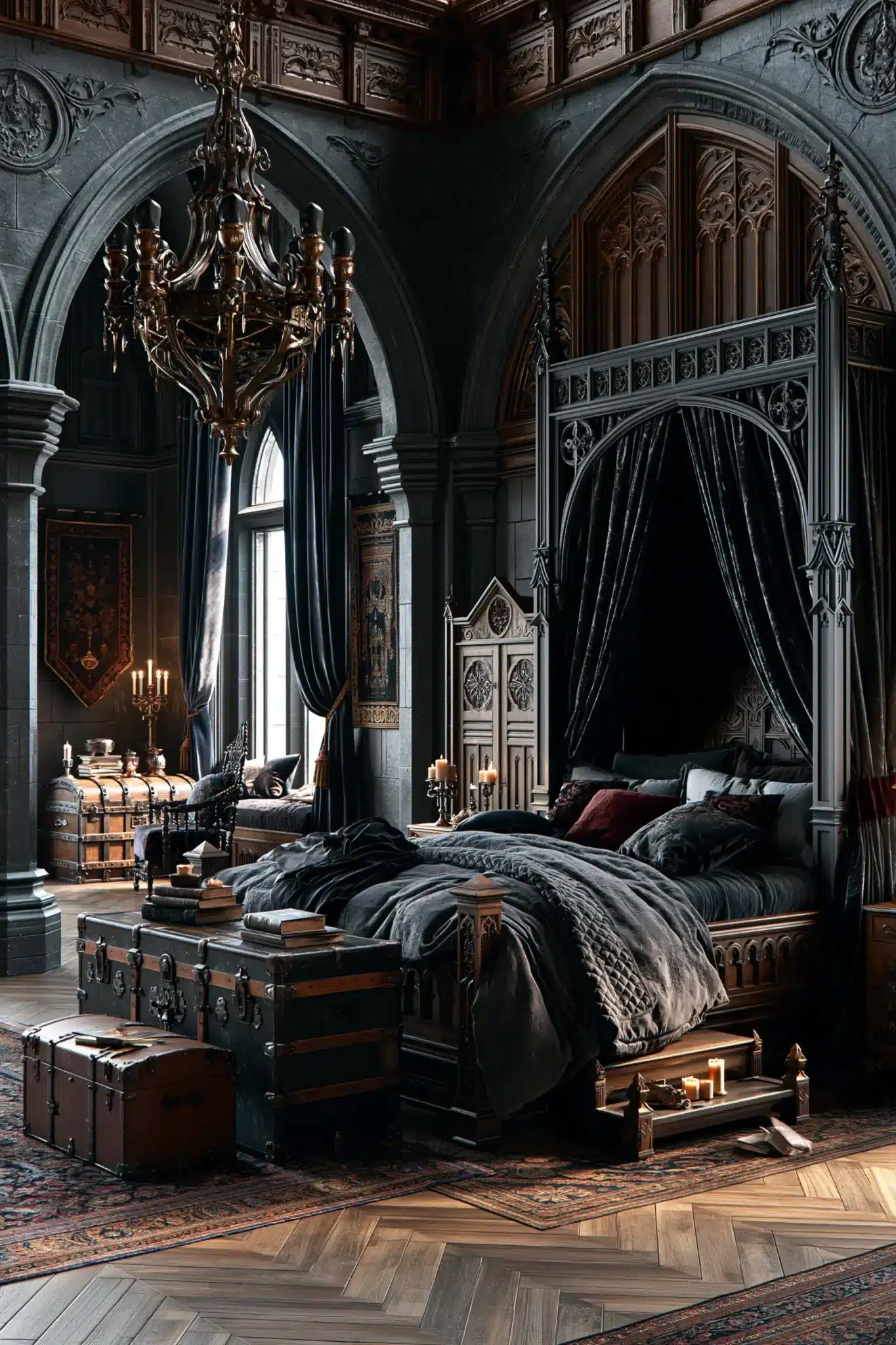 gothic bedroom