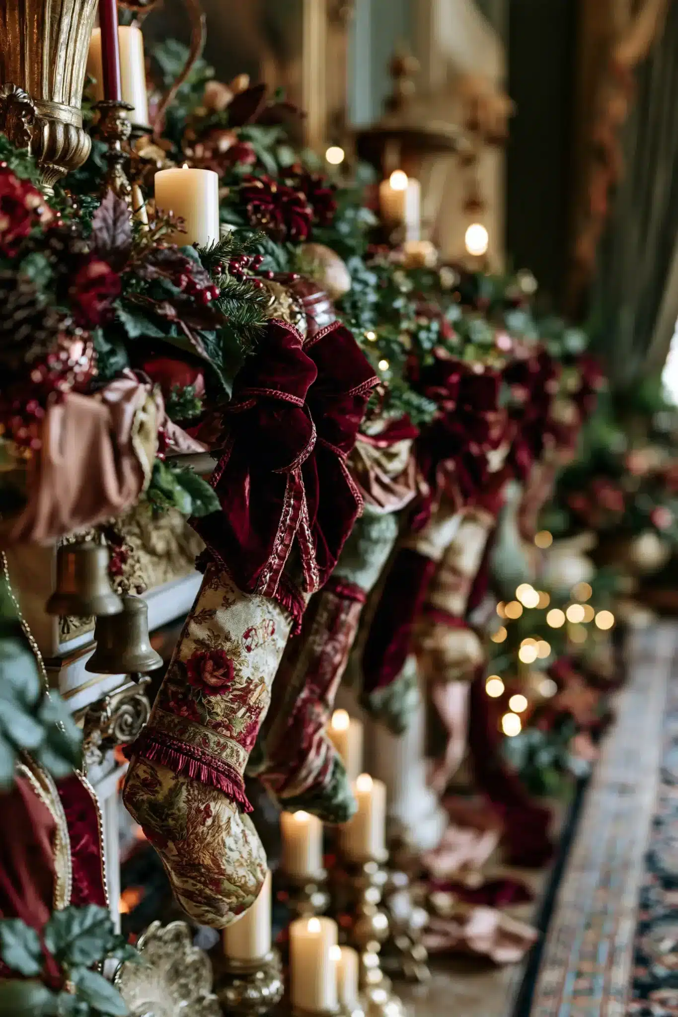 christmas fireplace decor ideas