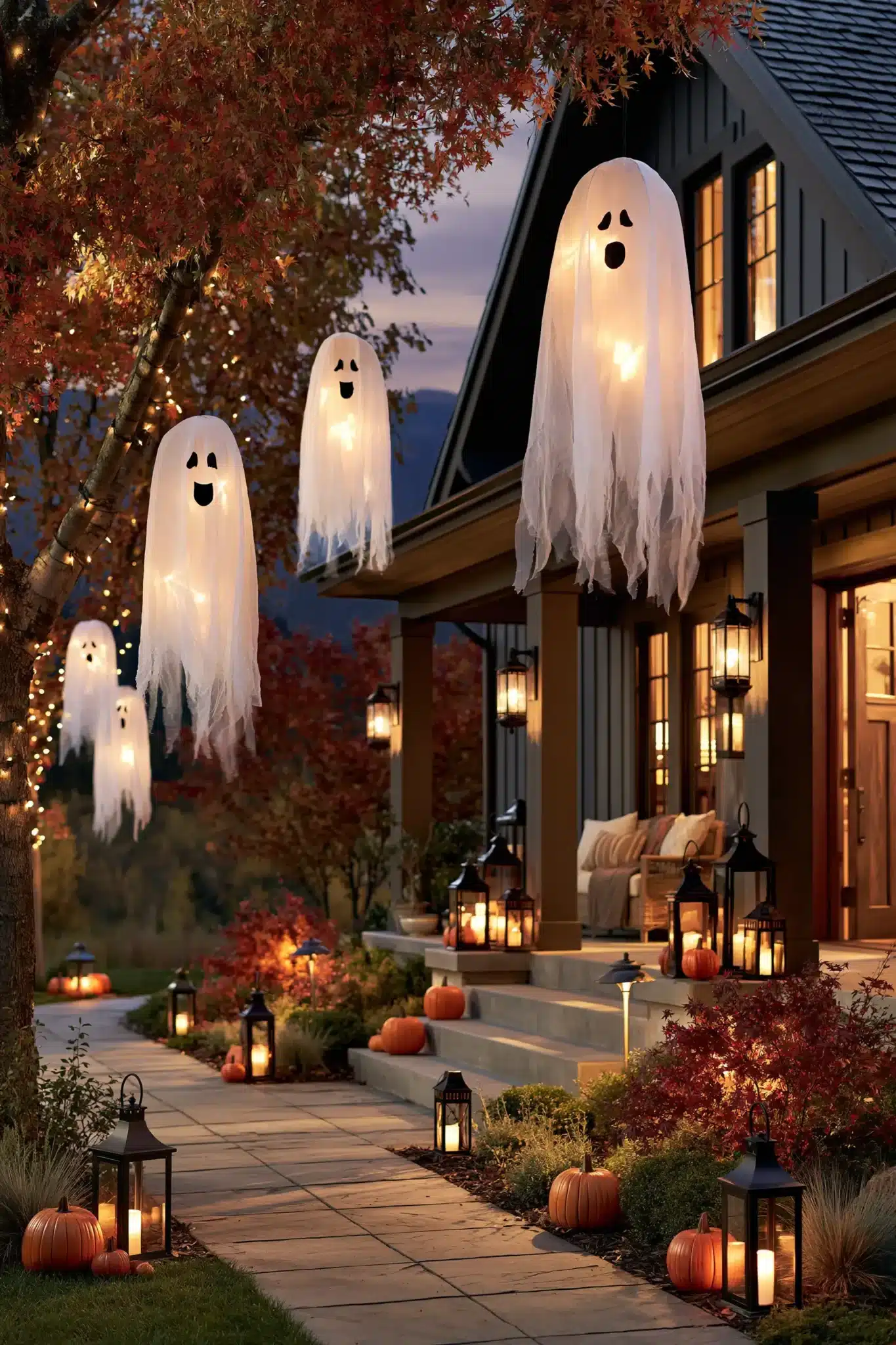 outdoor halloween decor