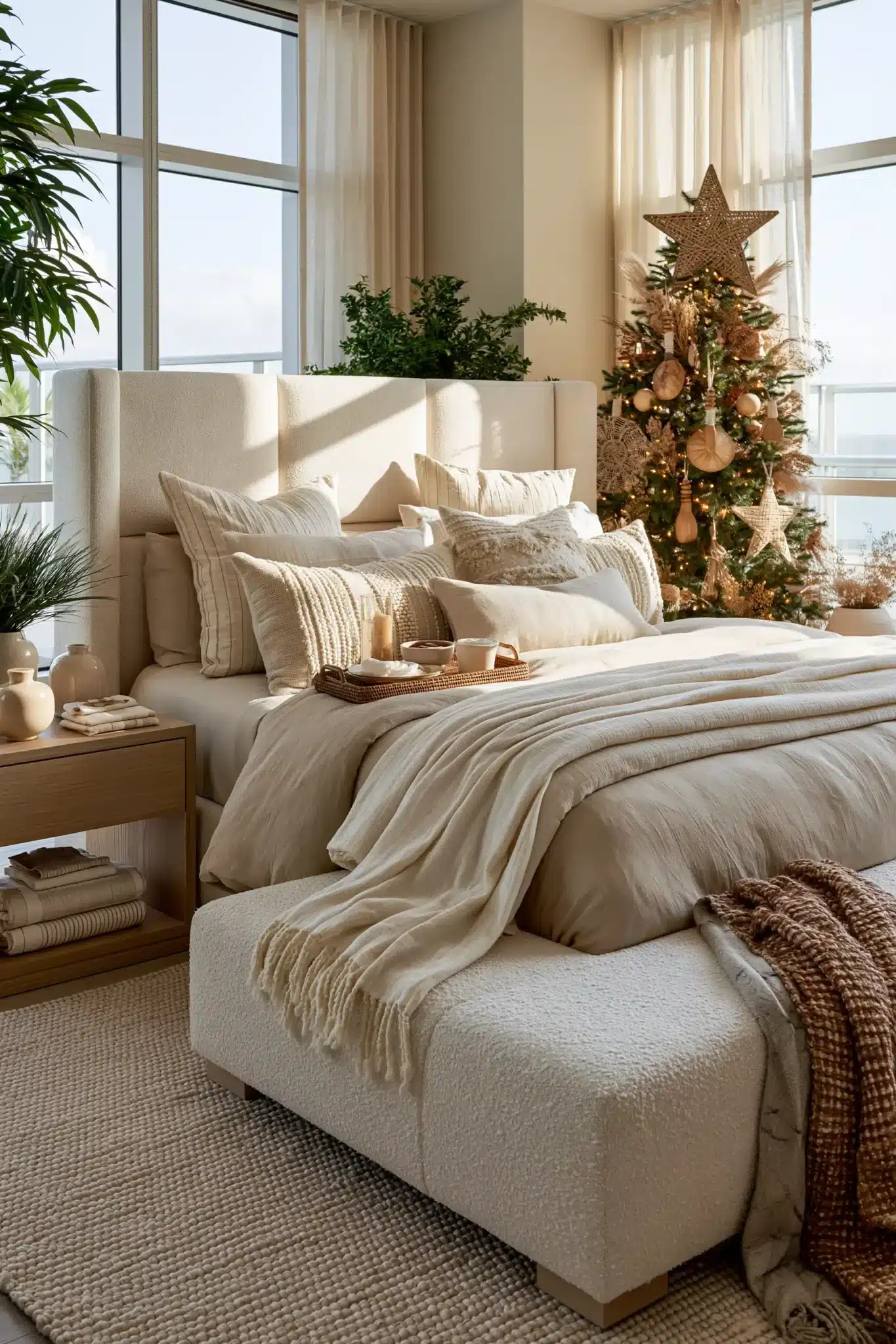 boho christmas decor
