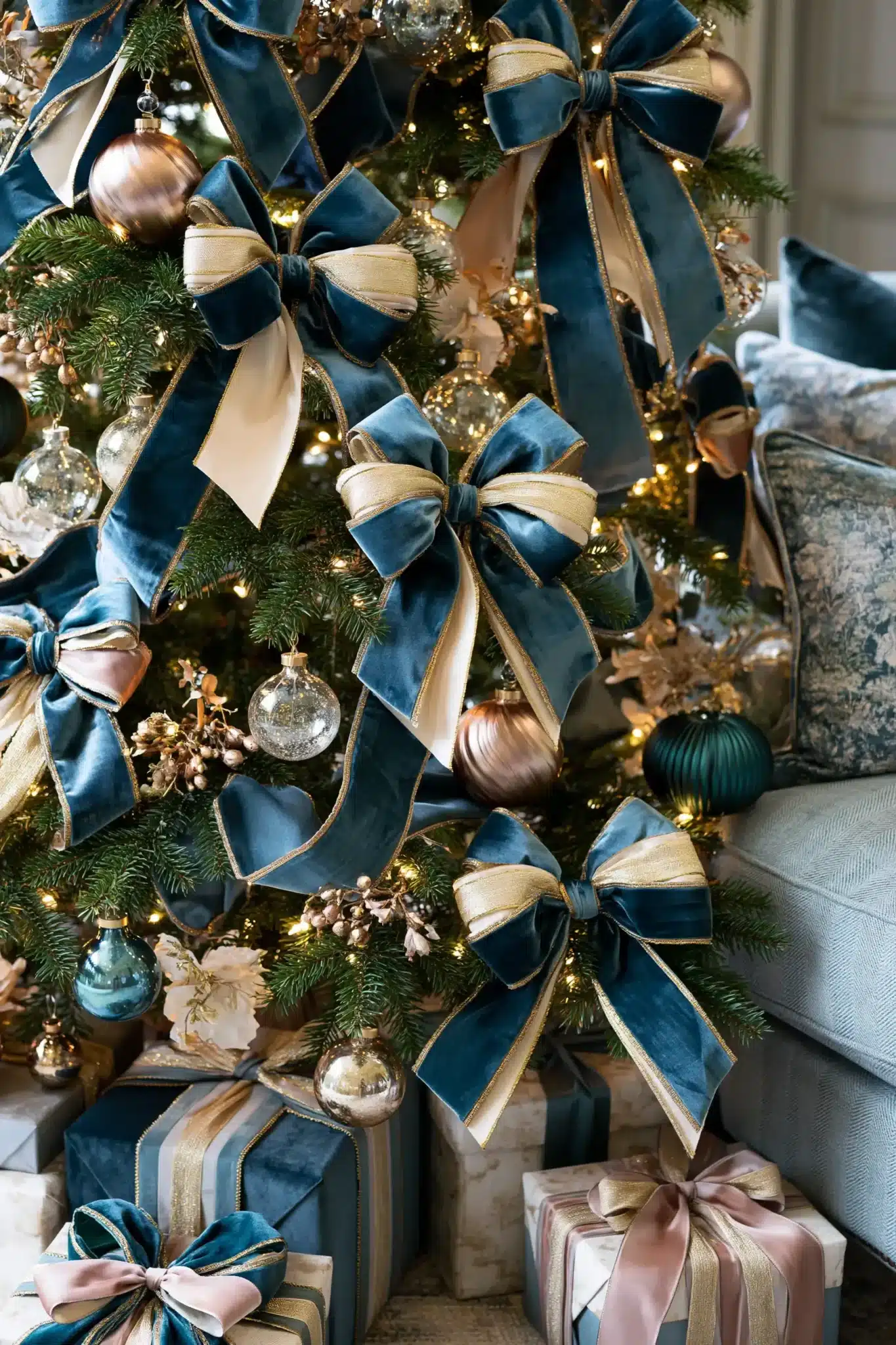 modern christmas decor
