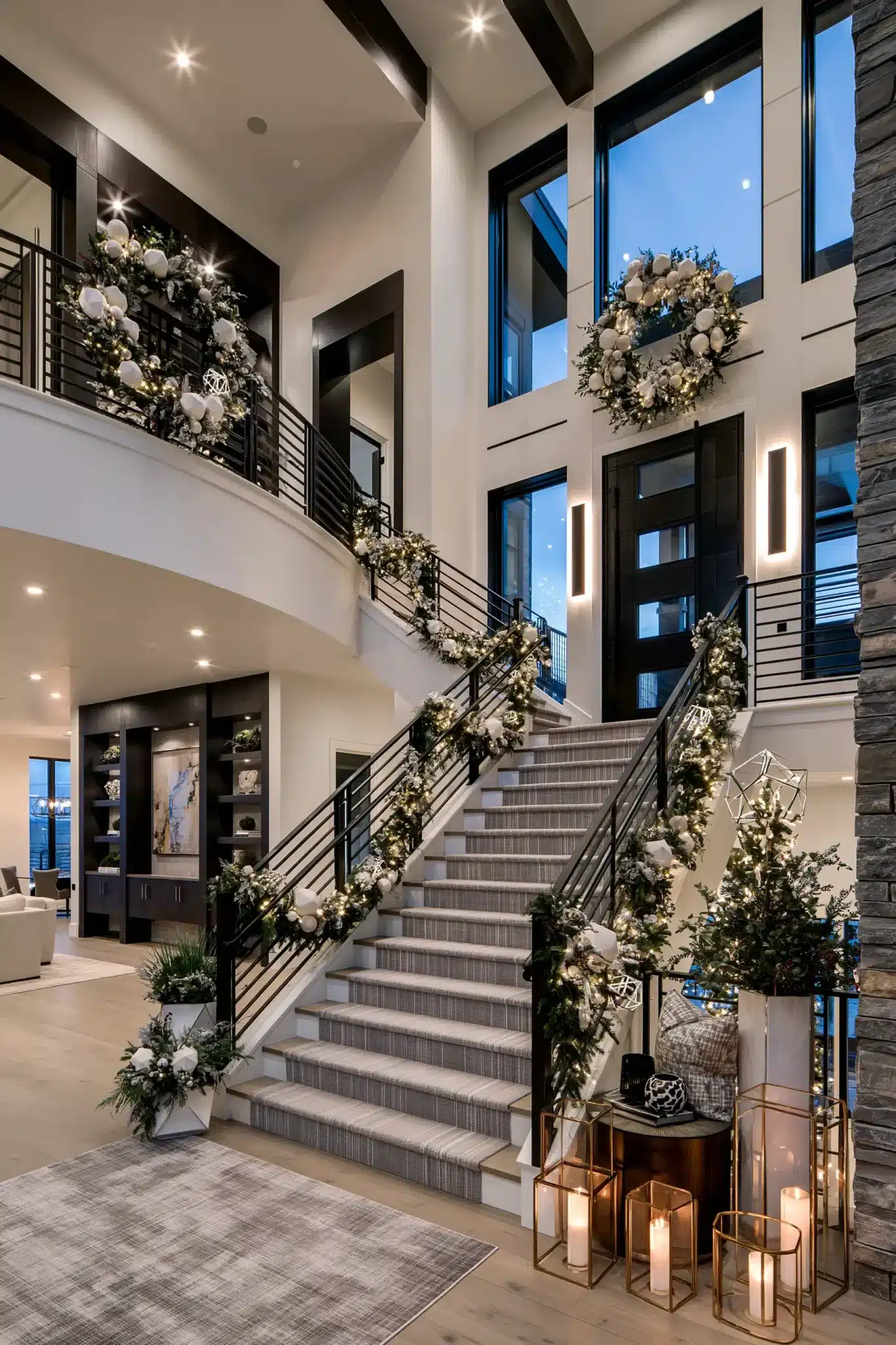 modern christmas decor