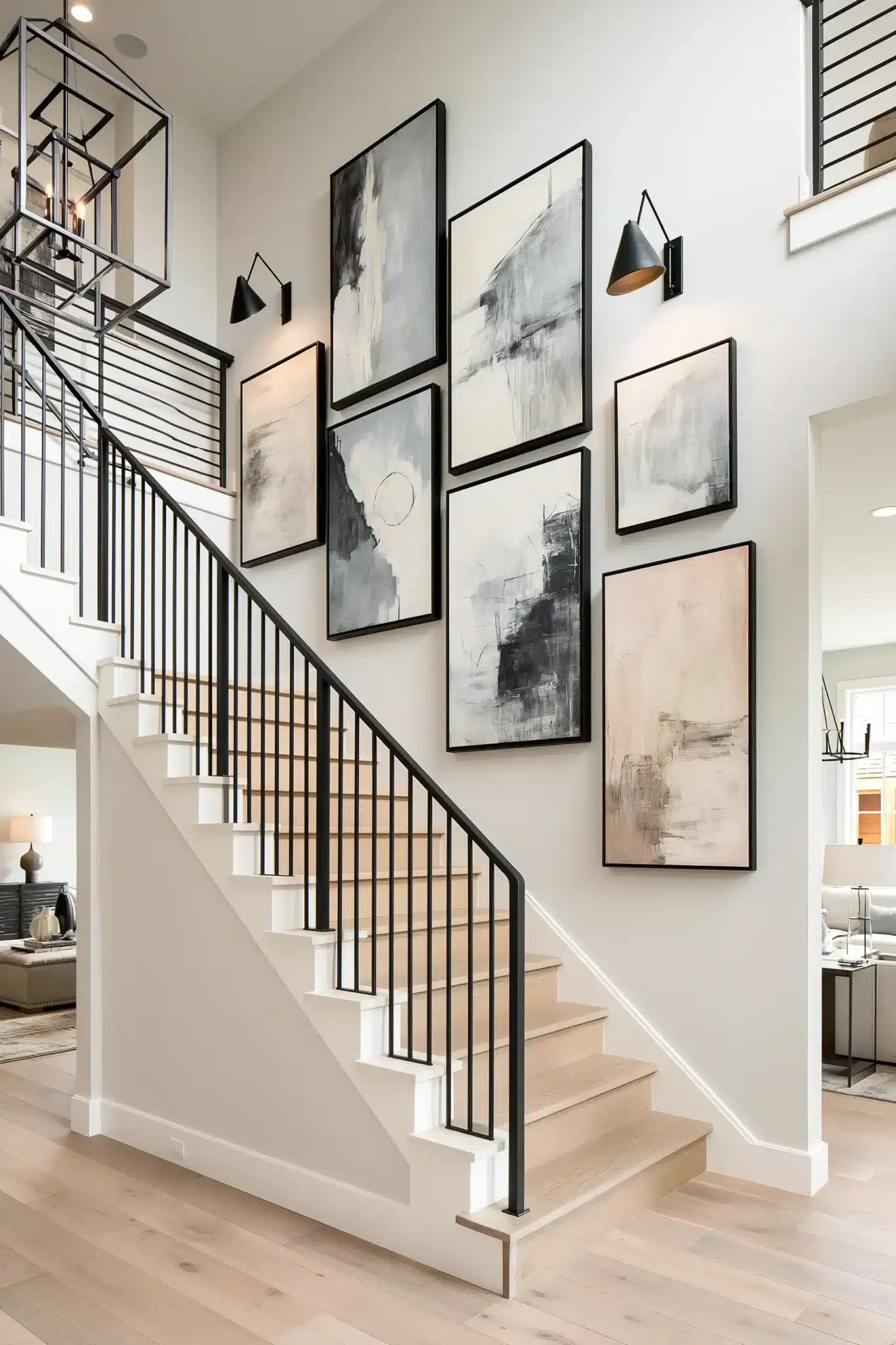 staircase wall decor