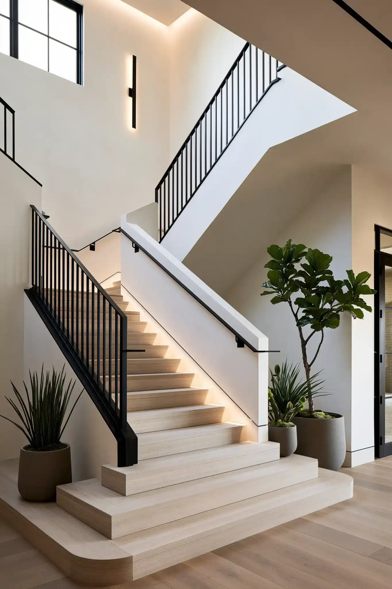 indoor staircase gardens