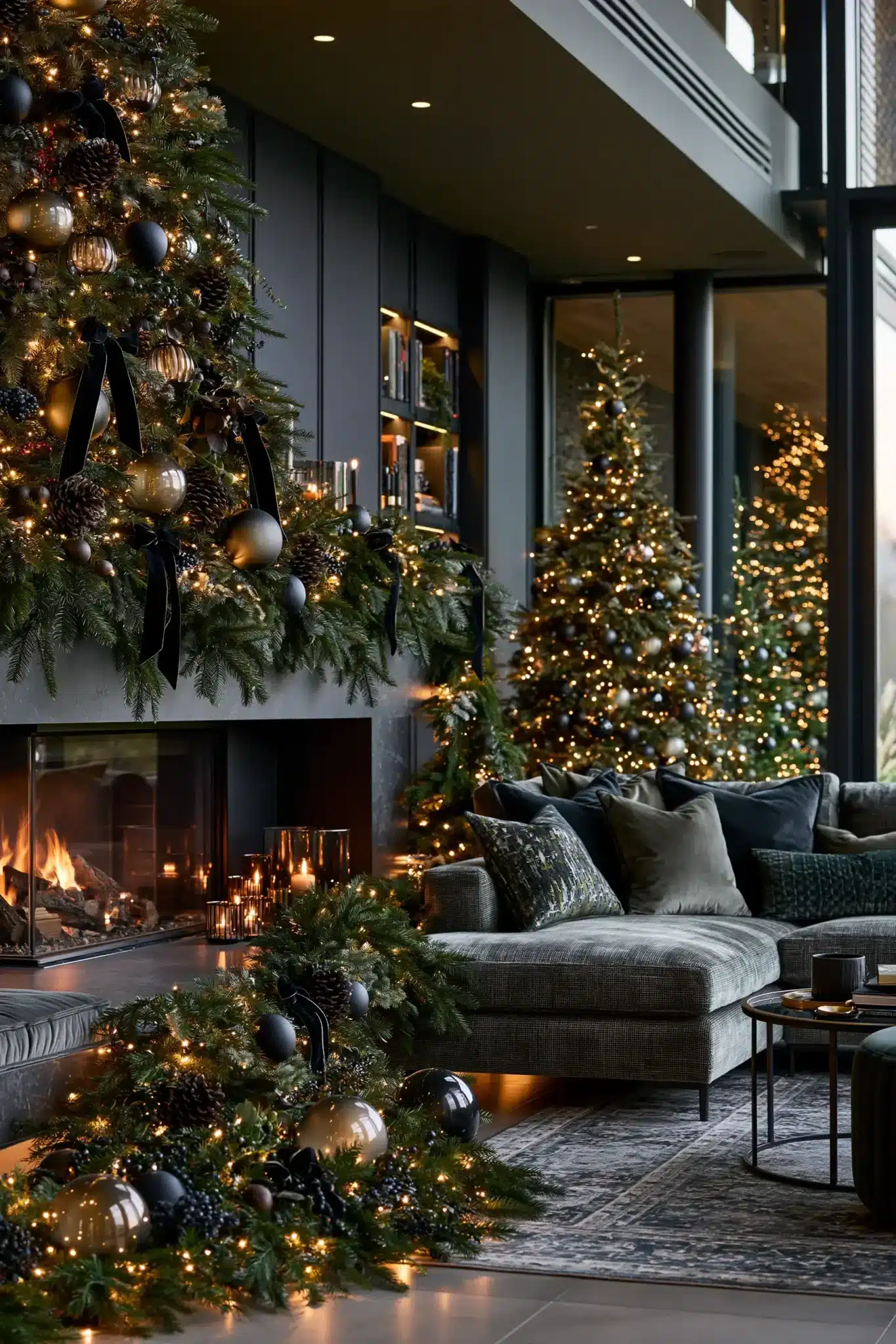 moody christmas decor