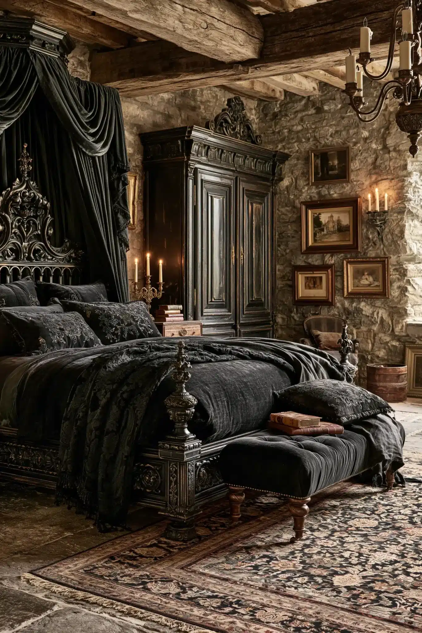 gothic bedroom
