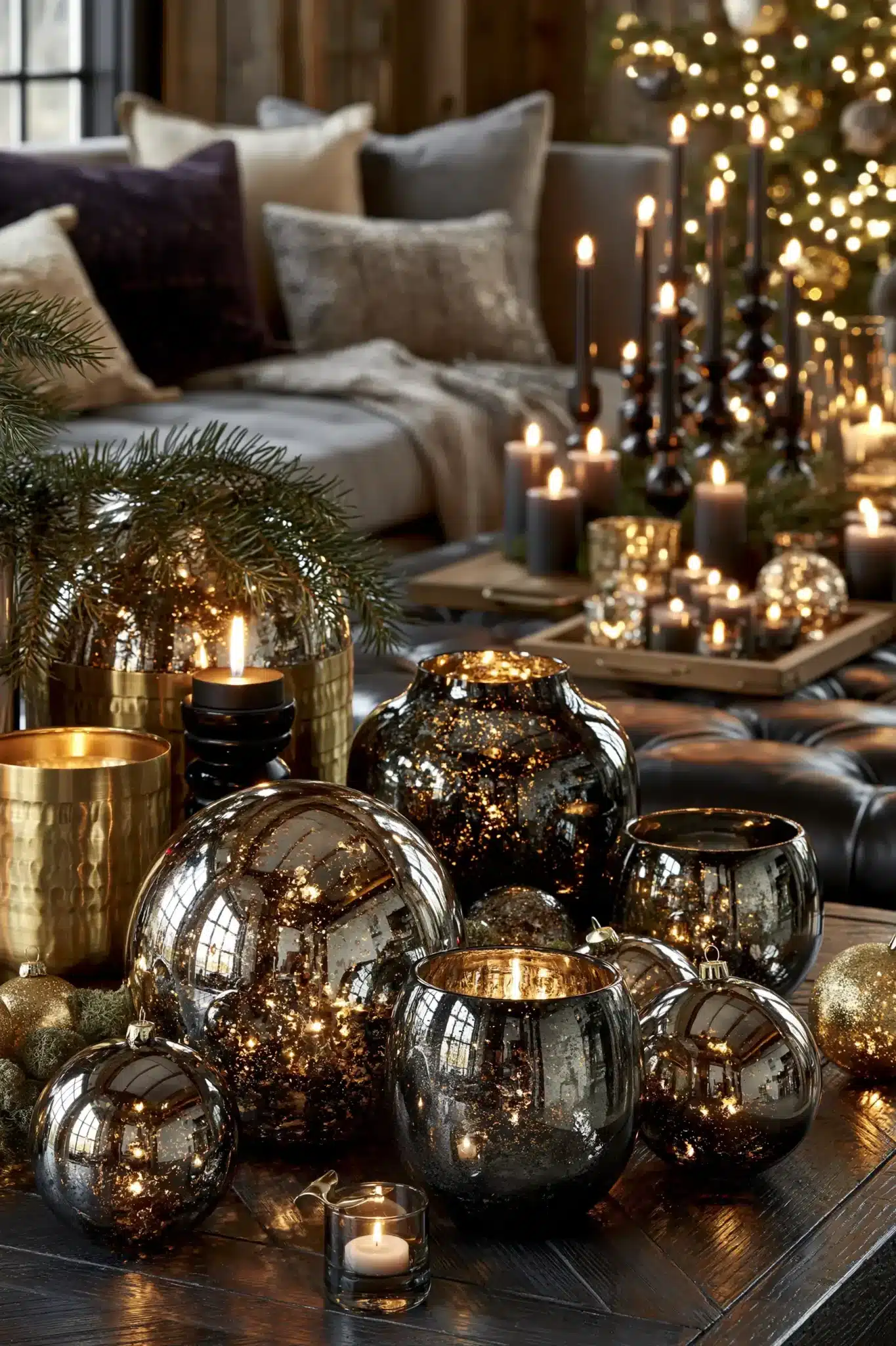 modern christmas decor