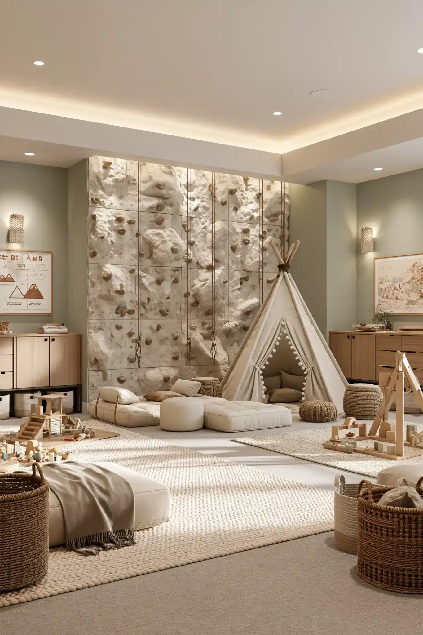basement playroom