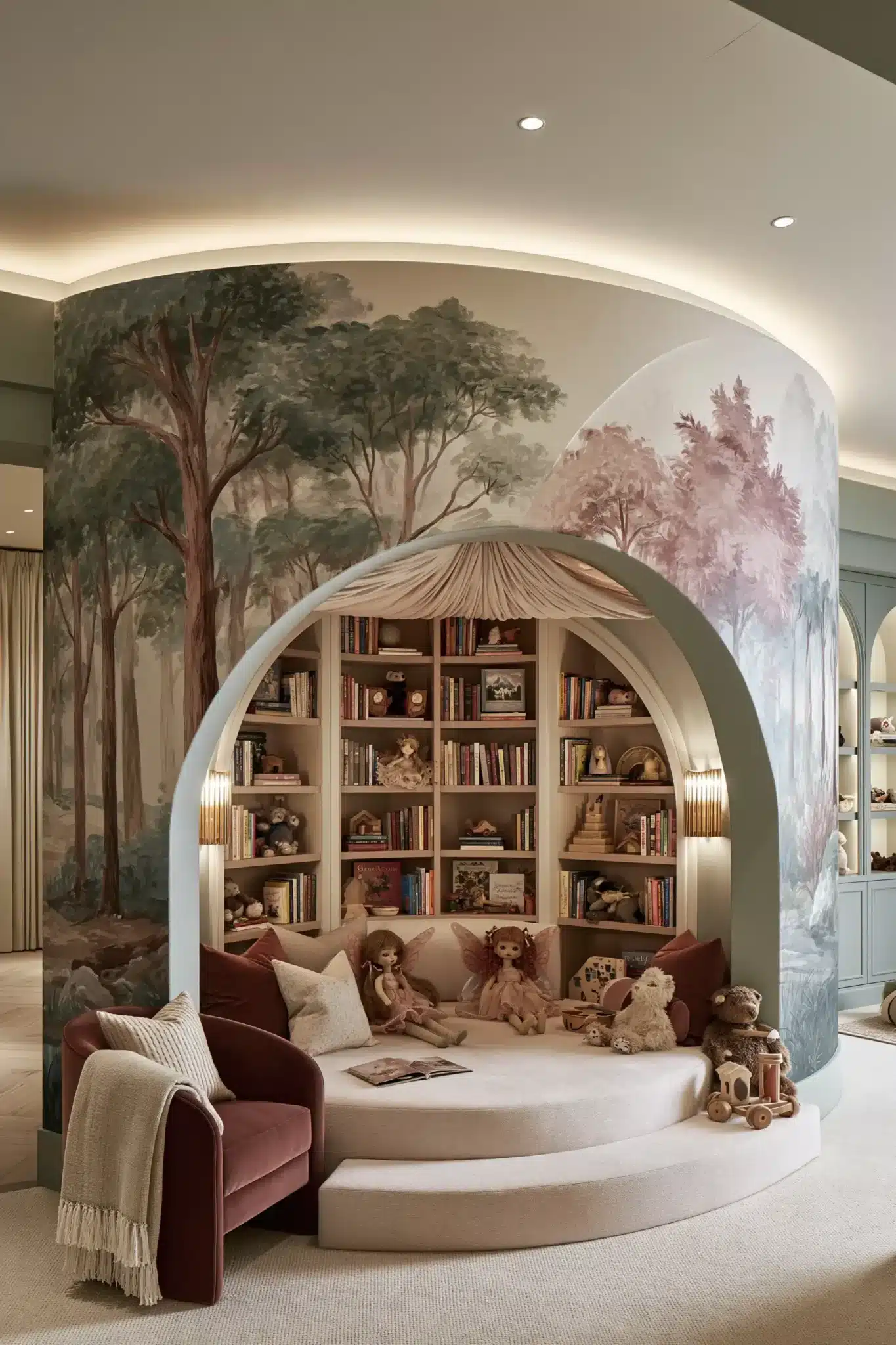 basement playroom