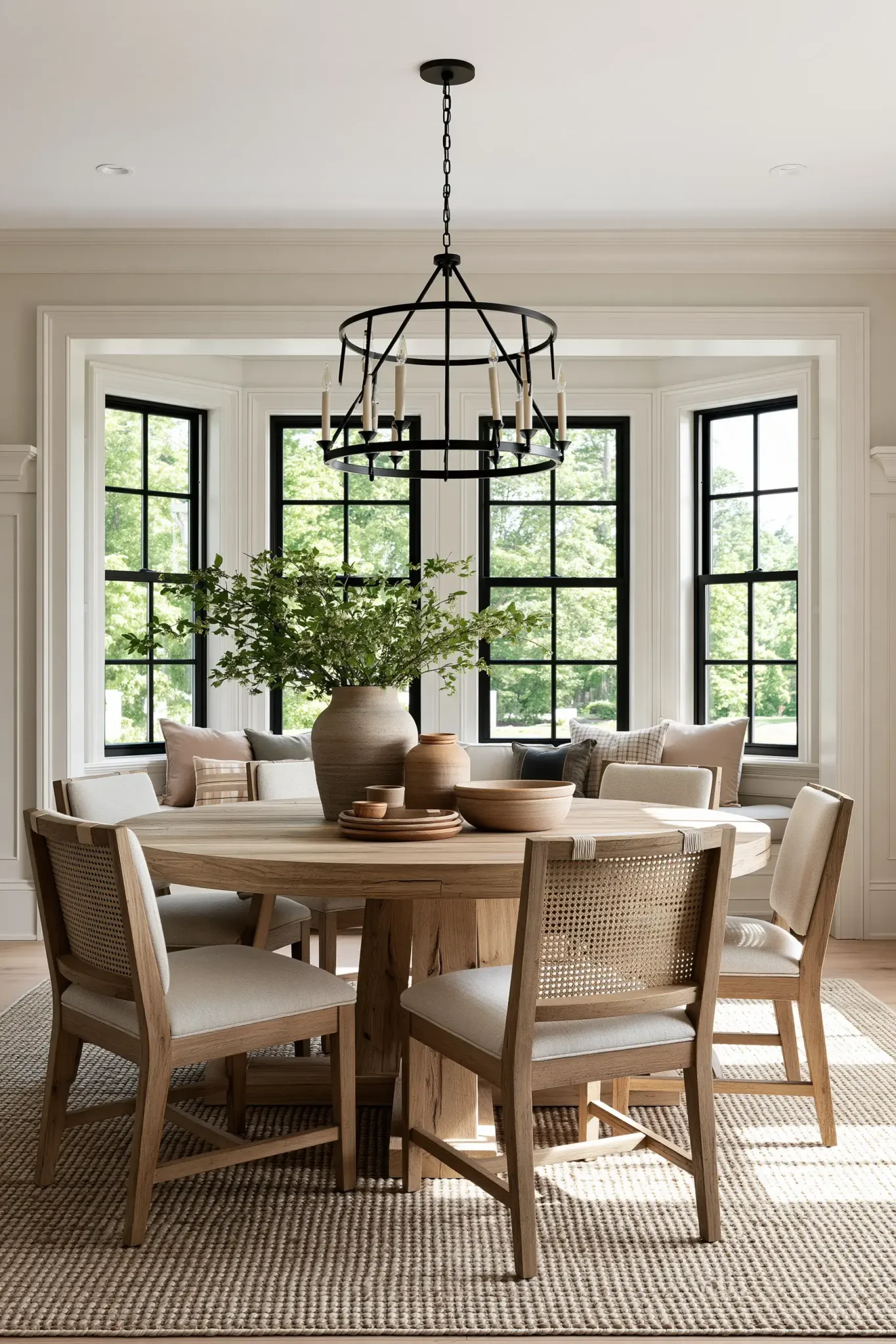 round table dining room