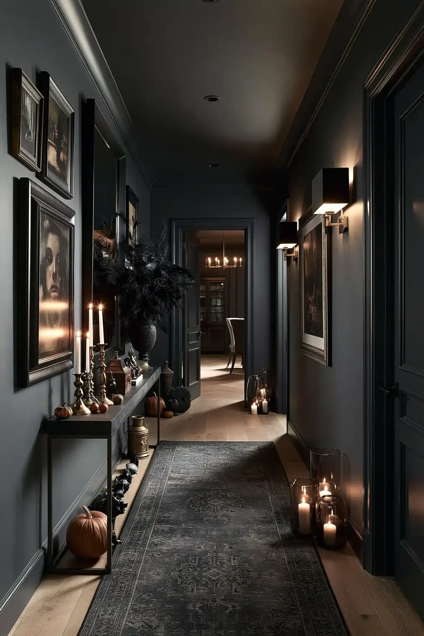 elegant halloween decor