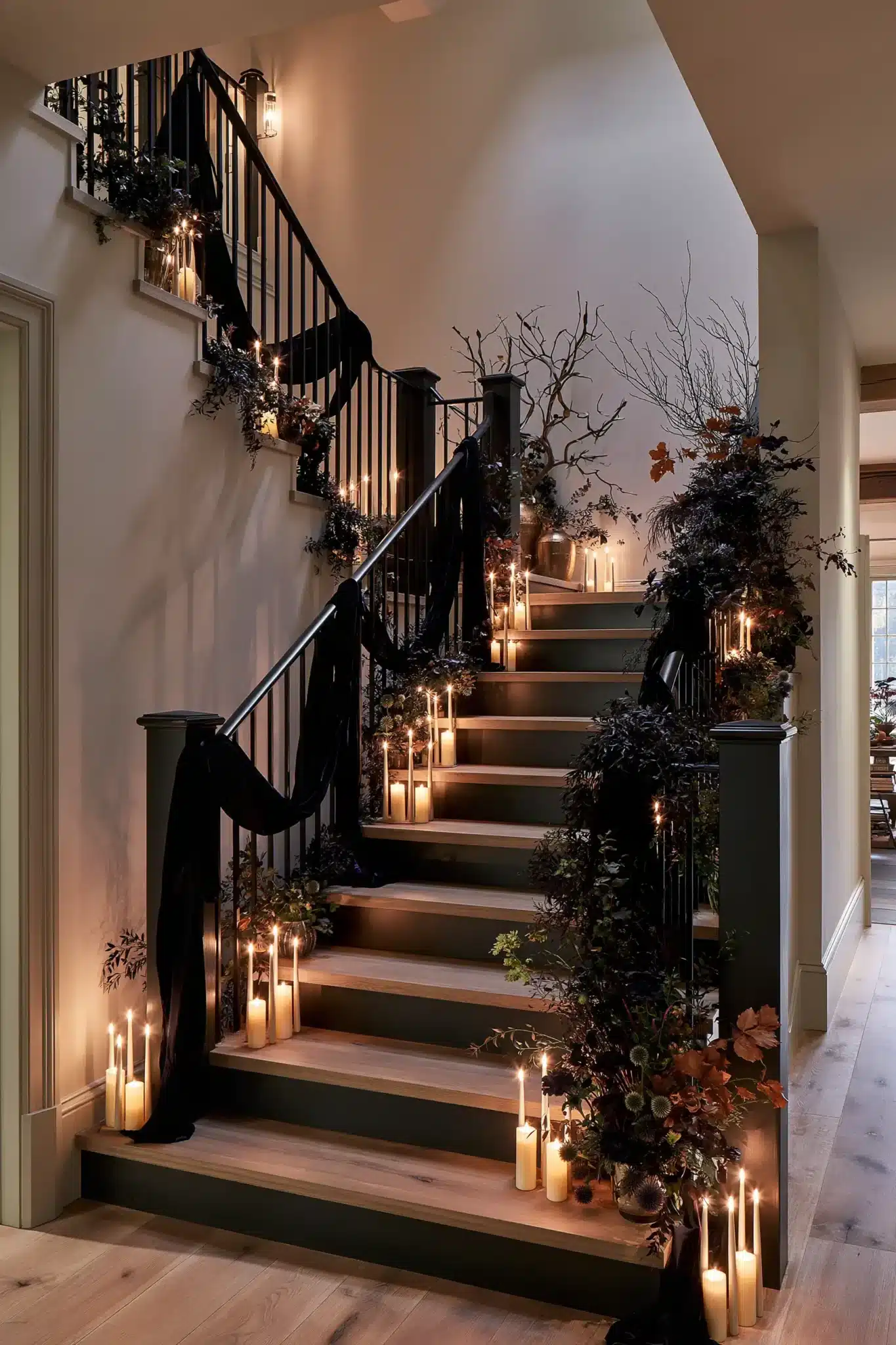 elegant halloween decor