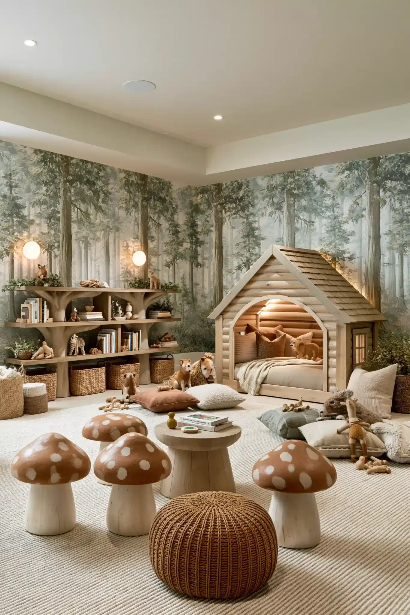 basement playroom
