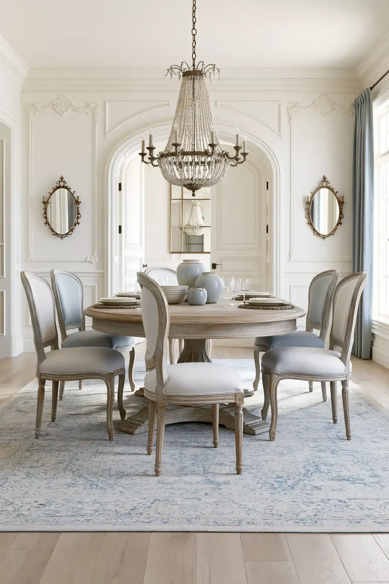 round table dining room