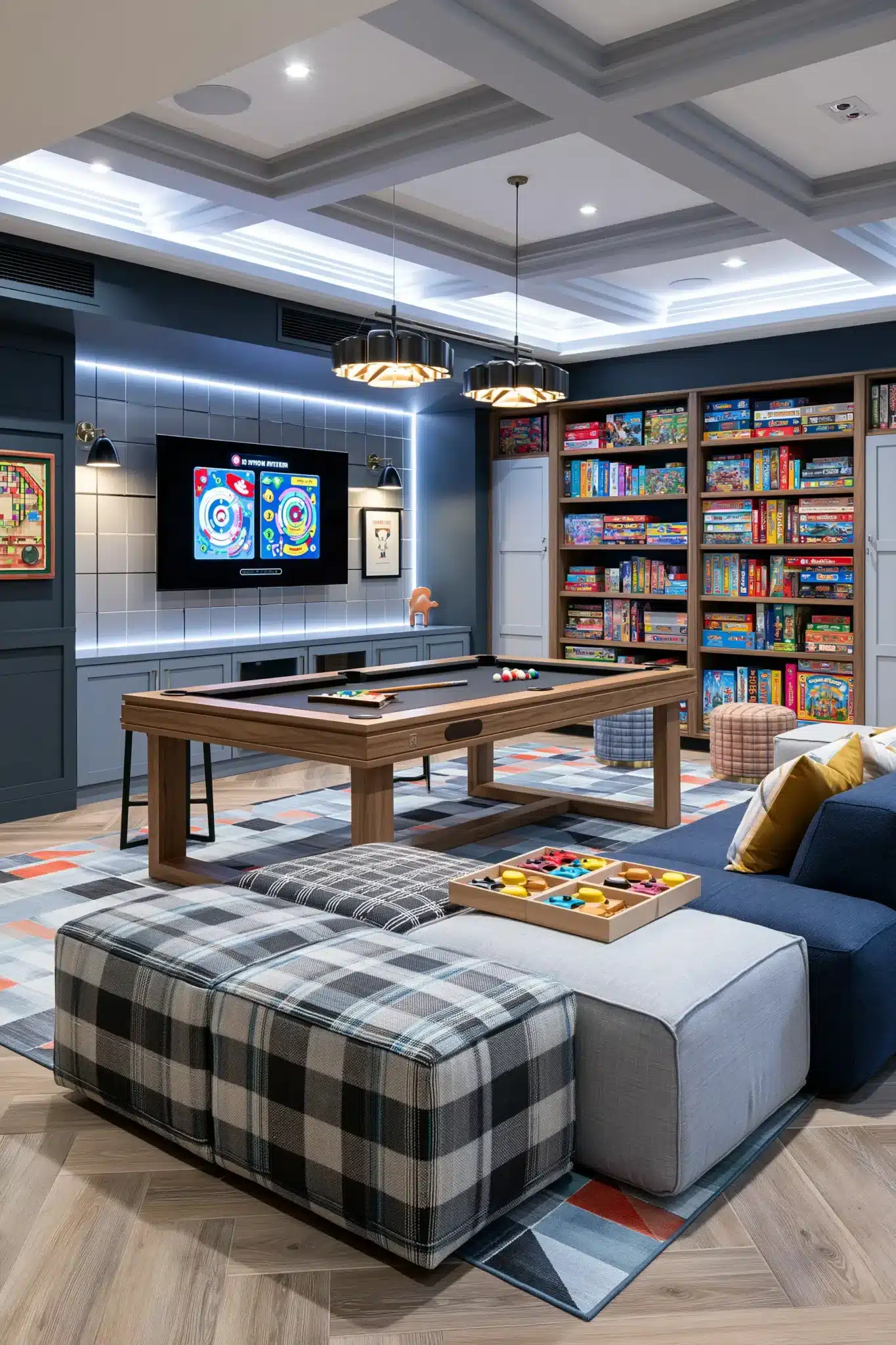 basement playroom