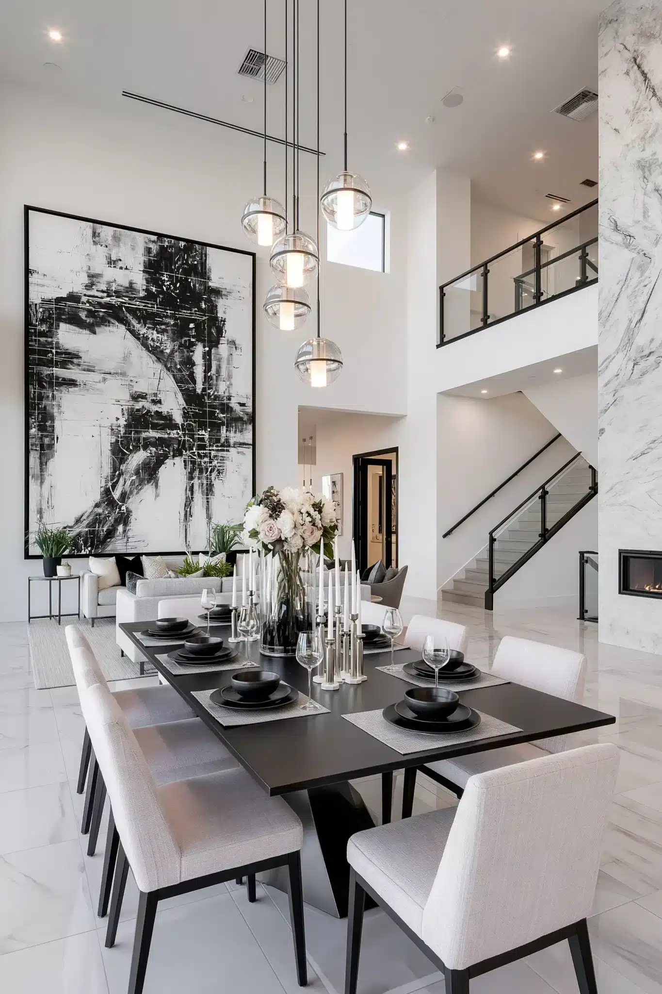 elegant dining room