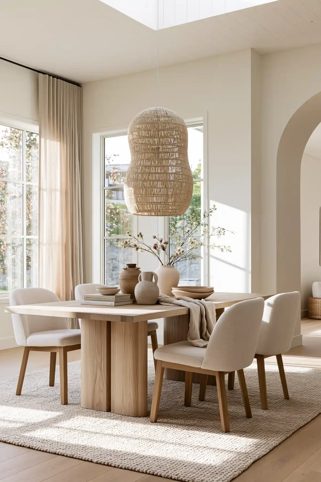boho dining room