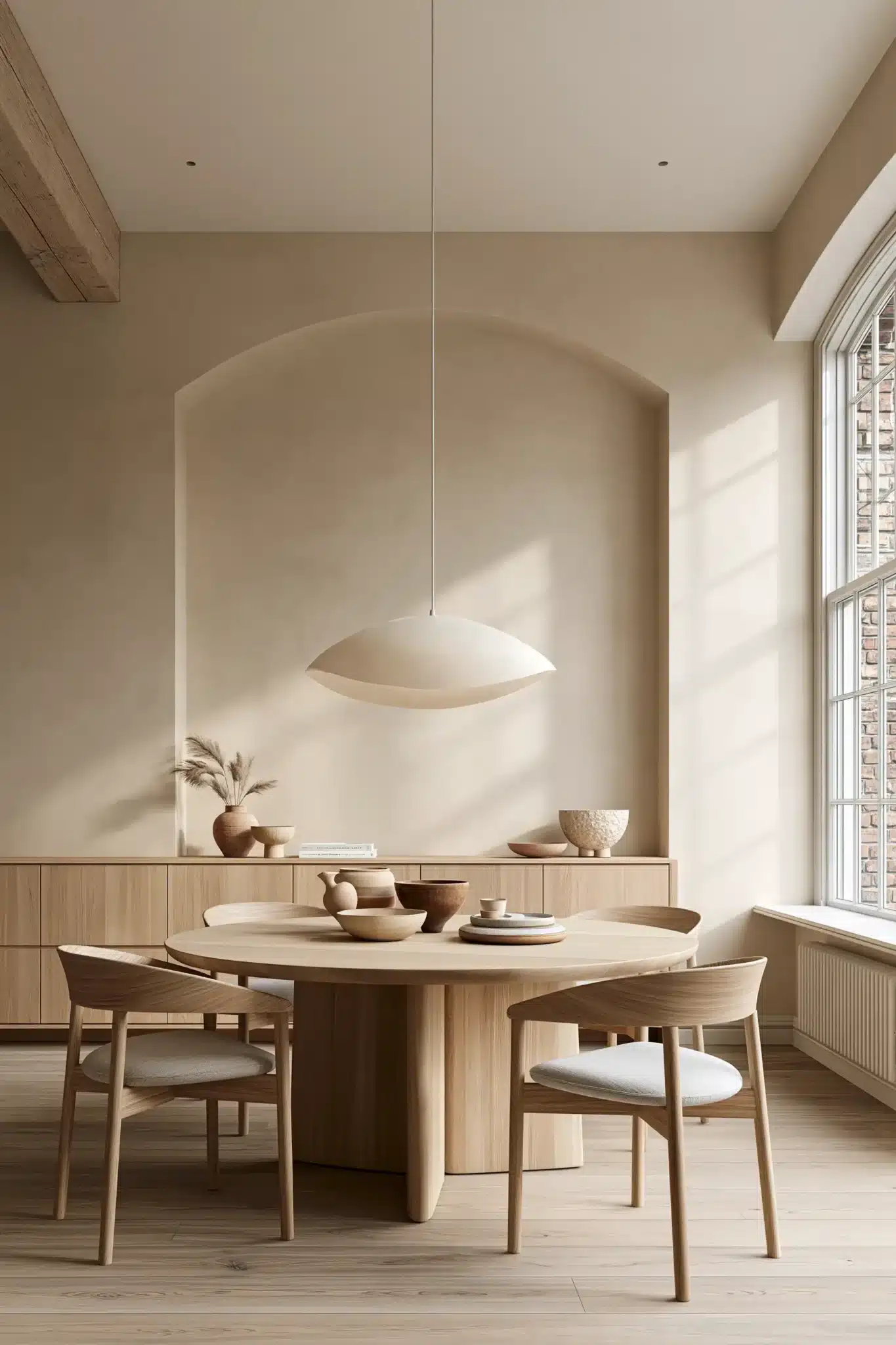 round table dining room