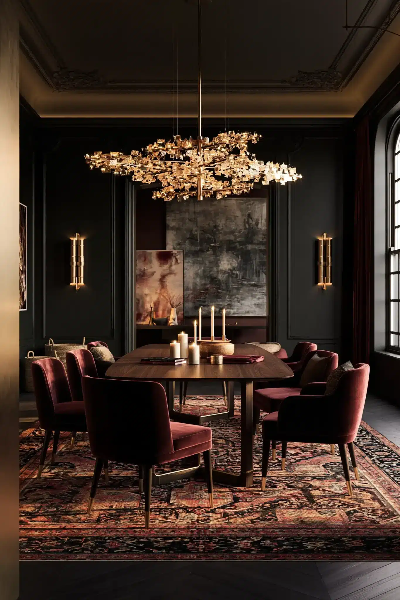 boho dining room