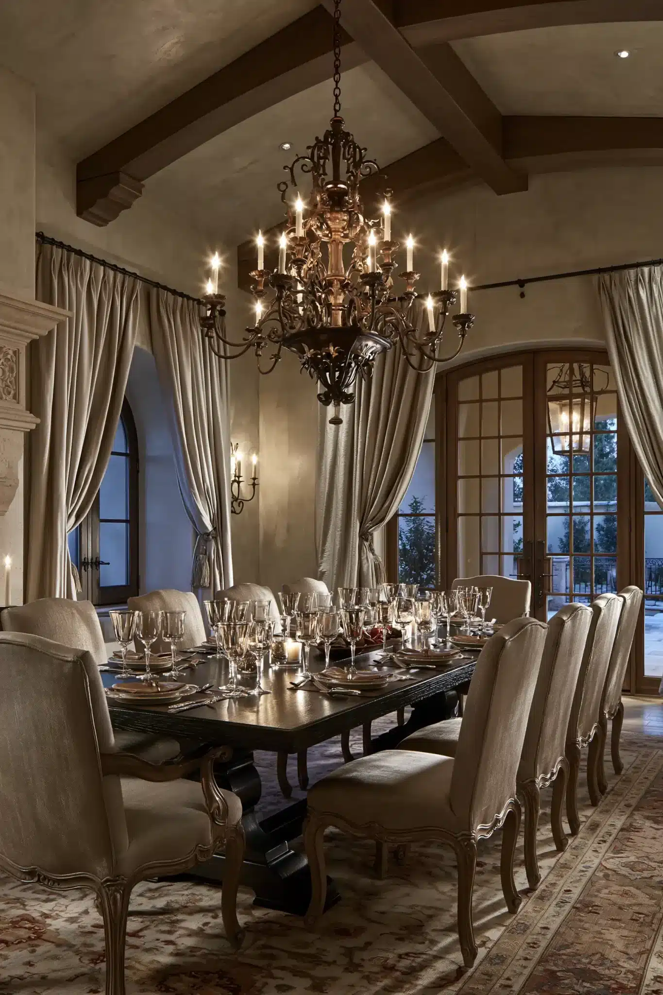 elegant dining room