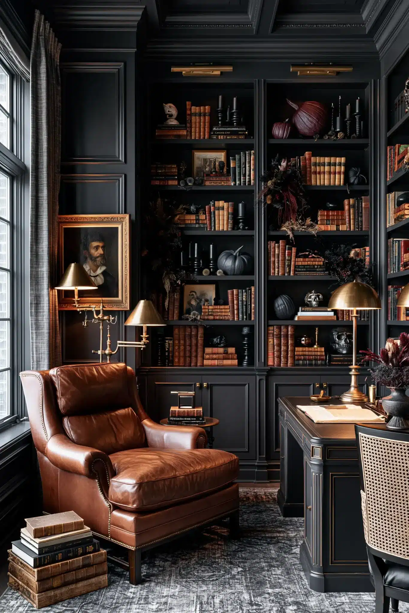 elegant halloween decor